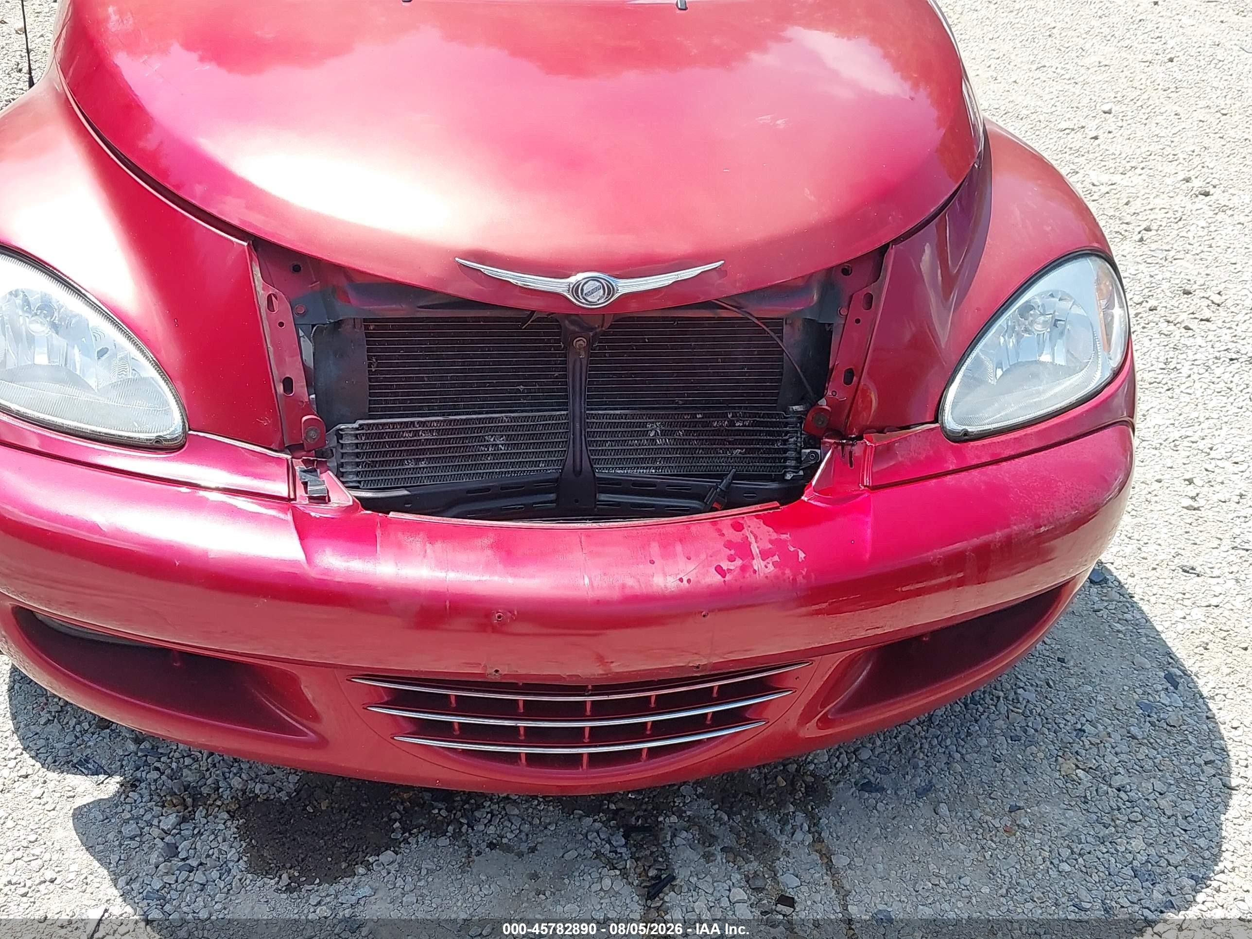 2005 Chrysler Pt Cruiser Gt Red vin: 3C3AY75S15T307420