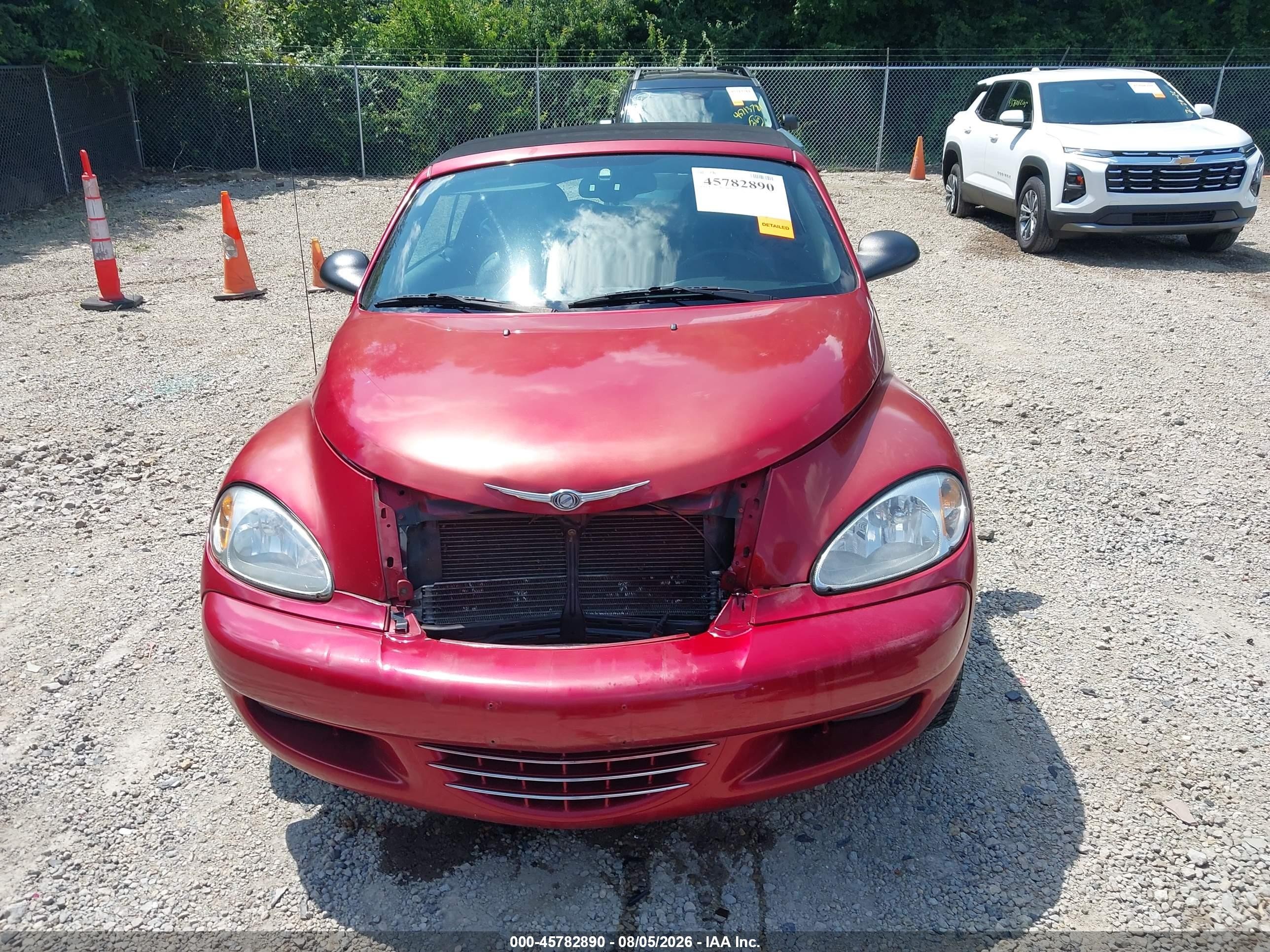 2005 Chrysler Pt Cruiser Gt Red vin: 3C3AY75S15T307420