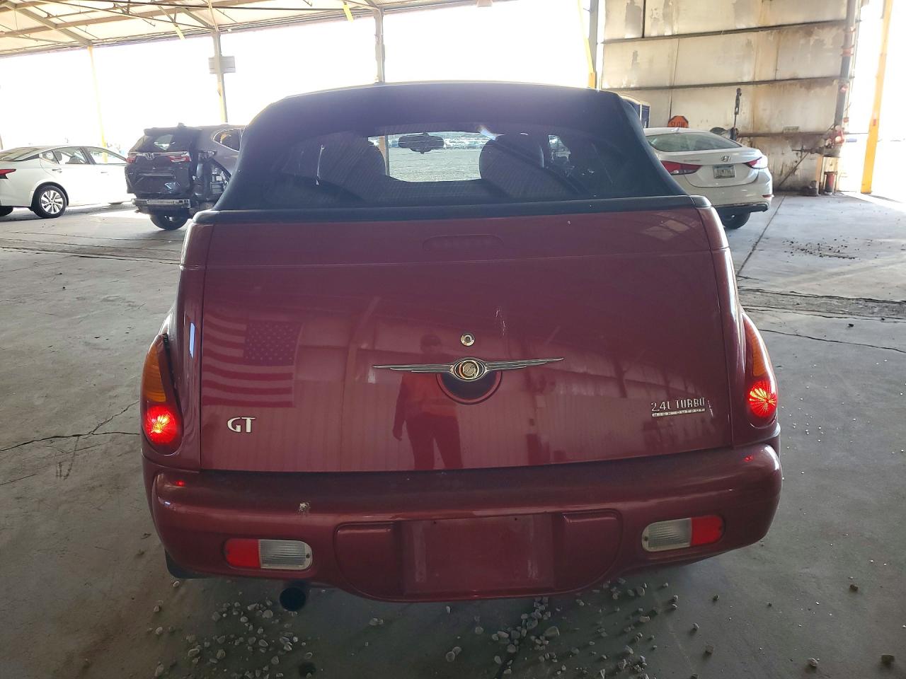 2005 Chrysler Pt Cruiser Gt Red vin: 3C3AY75S35T621098