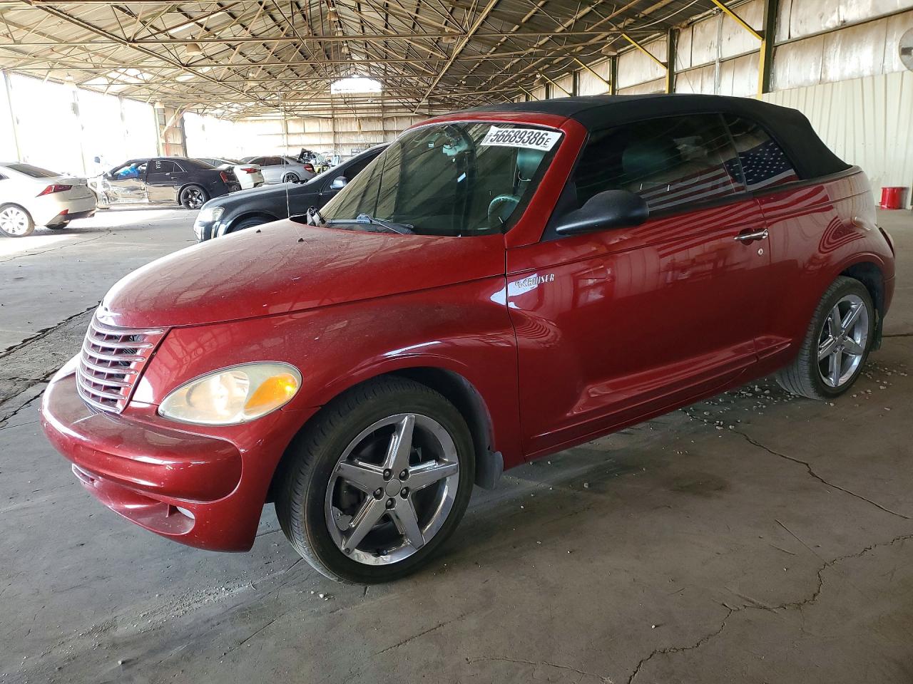 2005 Chrysler Pt Cruiser Gt Red vin: 3C3AY75S35T621098