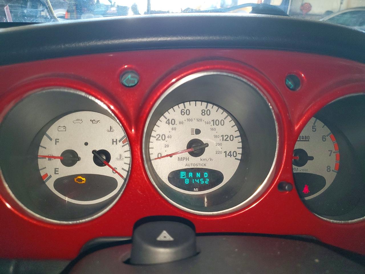 2005 Chrysler Pt Cruiser Gt Red vin: 3C3AY75S35T621098