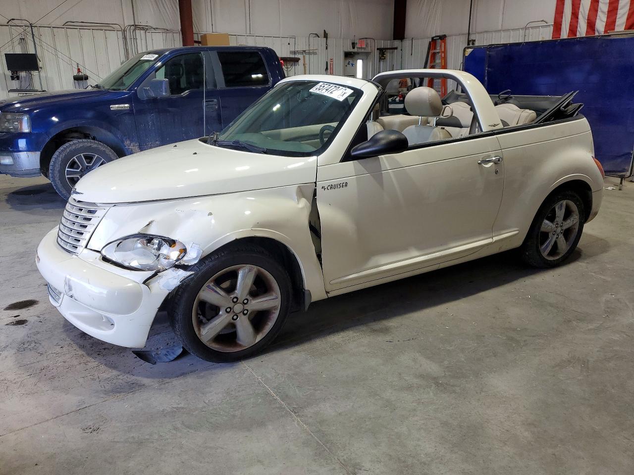 2005 Chrysler Pt Cruiser Gt Cream vin: 3C3AY75S45T333753