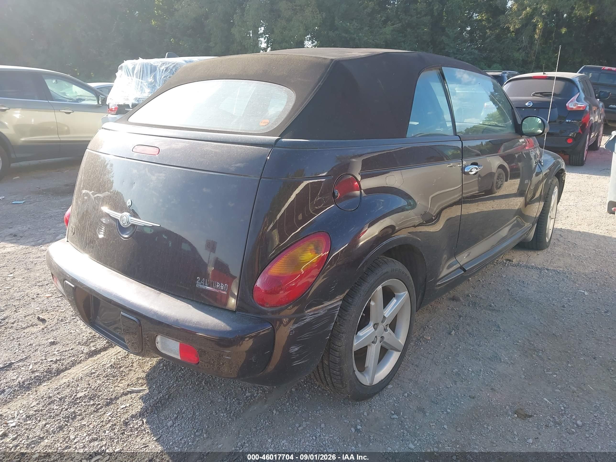 2005 Chrysler Pt Cruiser Gt Purple vin: 3C3AY75S45T701171