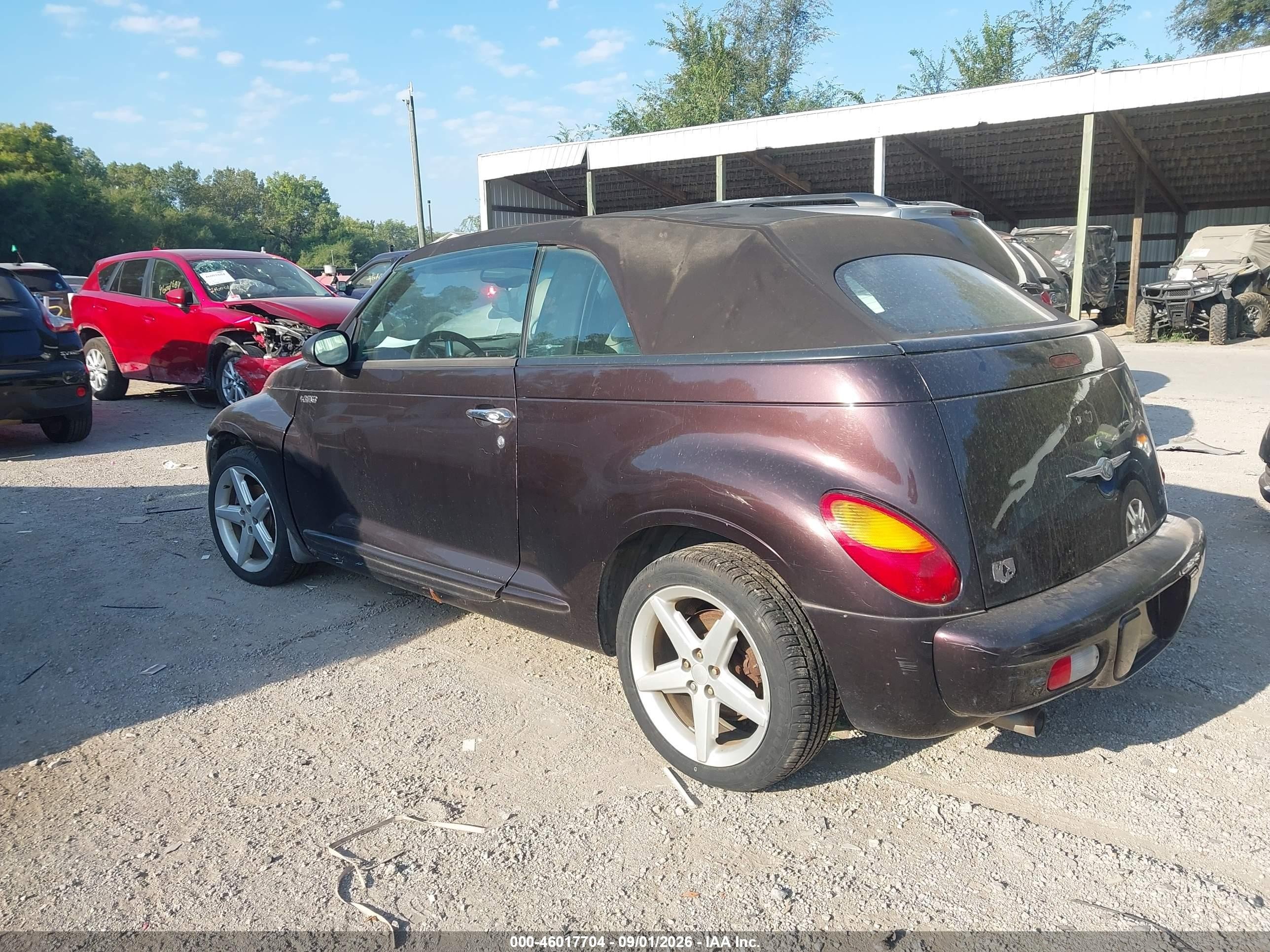 2005 Chrysler Pt Cruiser Gt Purple vin: 3C3AY75S45T701171
