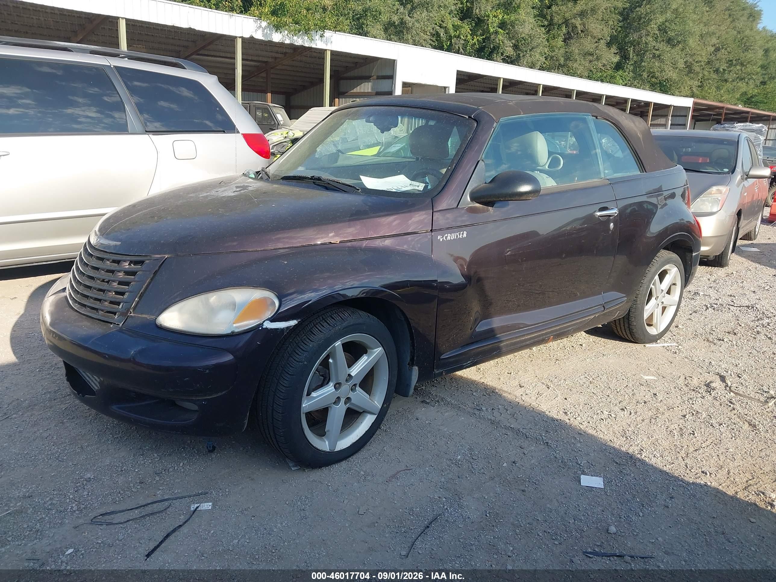 2005 Chrysler Pt Cruiser Gt Purple vin: 3C3AY75S45T701171