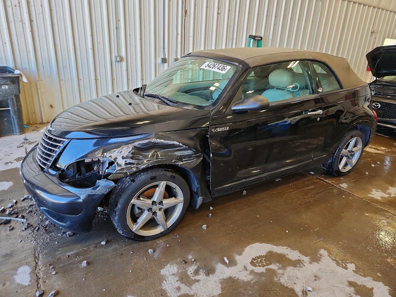 2005 Chrysler Pt Cruiser Gt Black vin: 3C3AY75S65T286399
