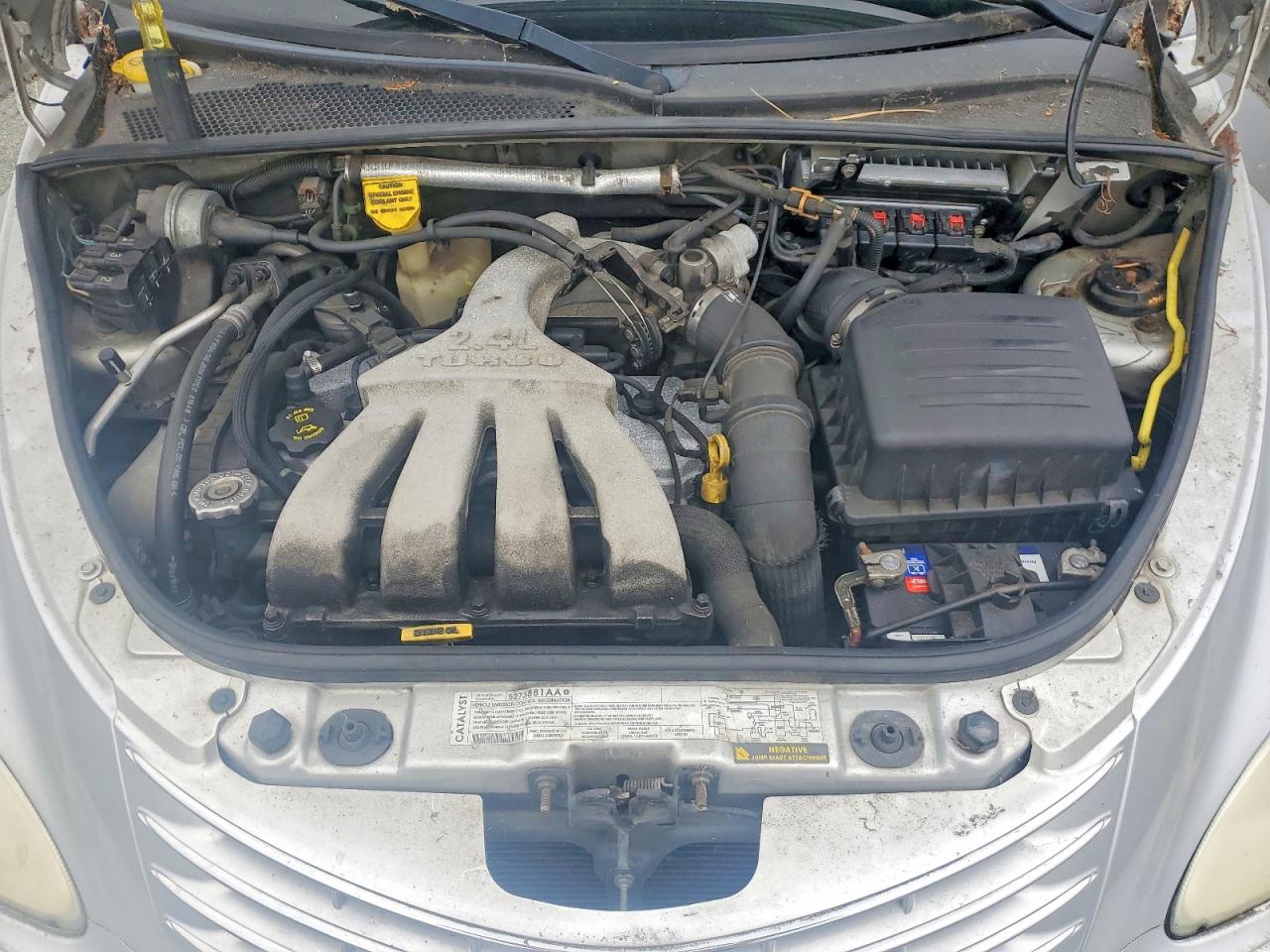 2005 Chrysler Pt Cruiser Gt Silver vin: 3C3AY75S65T289321