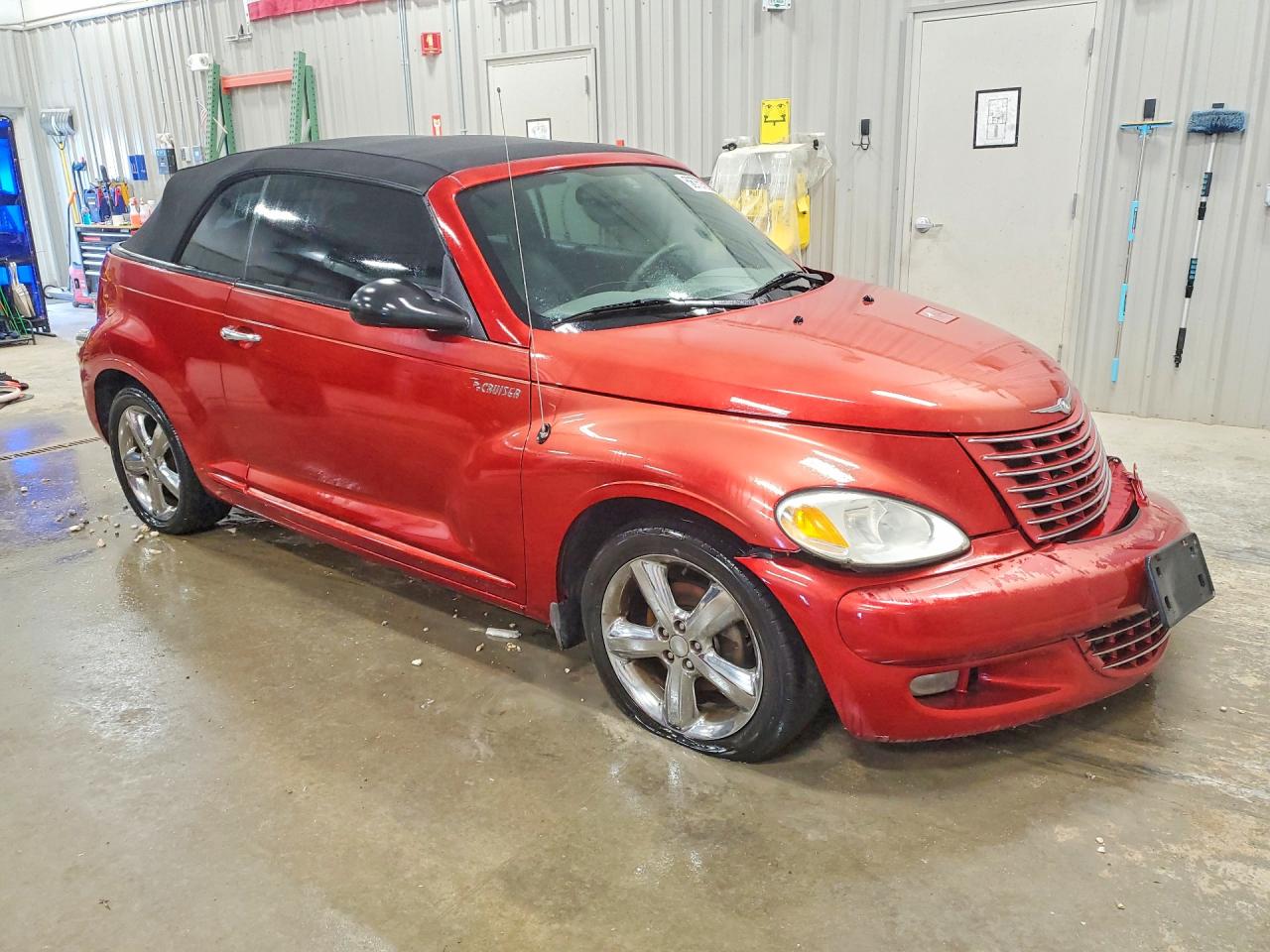 2005 Chrysler Pt Cruiser Gt Maroon vin: 3C3AY75S65T296558