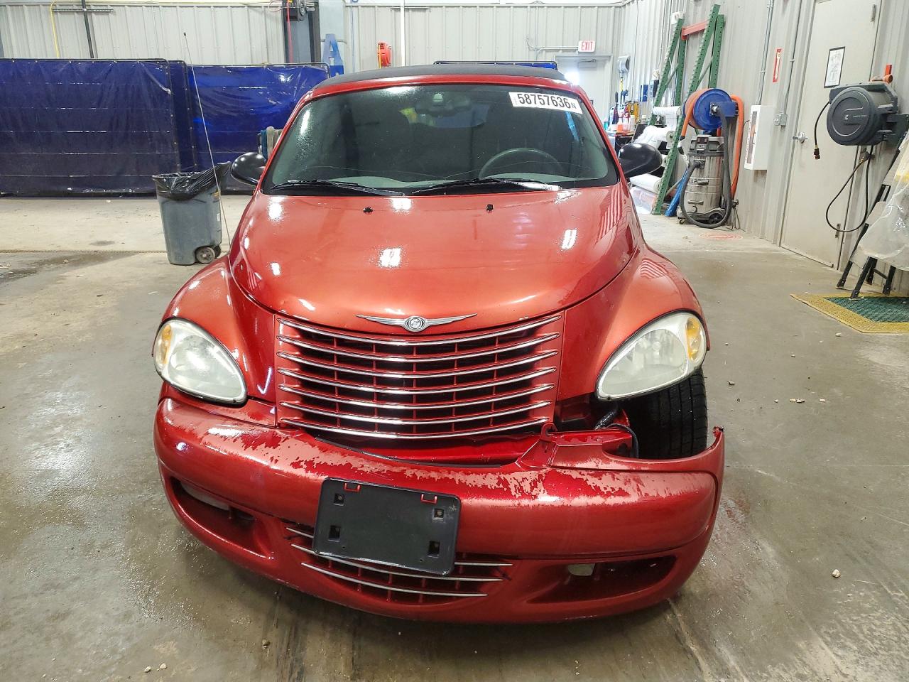 2005 Chrysler Pt Cruiser Gt Maroon vin: 3C3AY75S65T296558