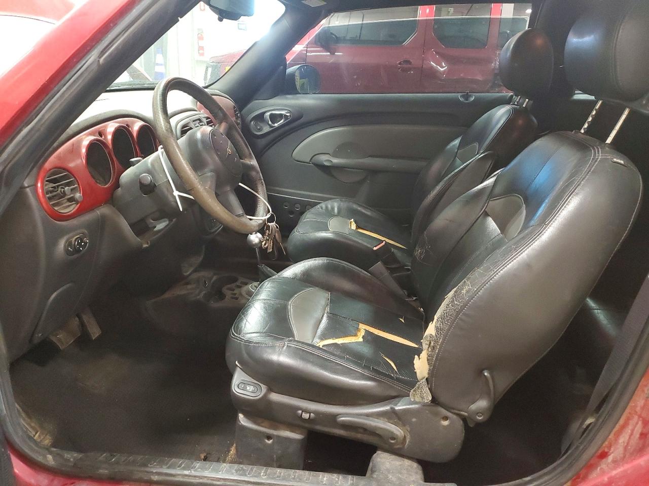 2005 Chrysler Pt Cruiser Gt Maroon vin: 3C3AY75S65T296558