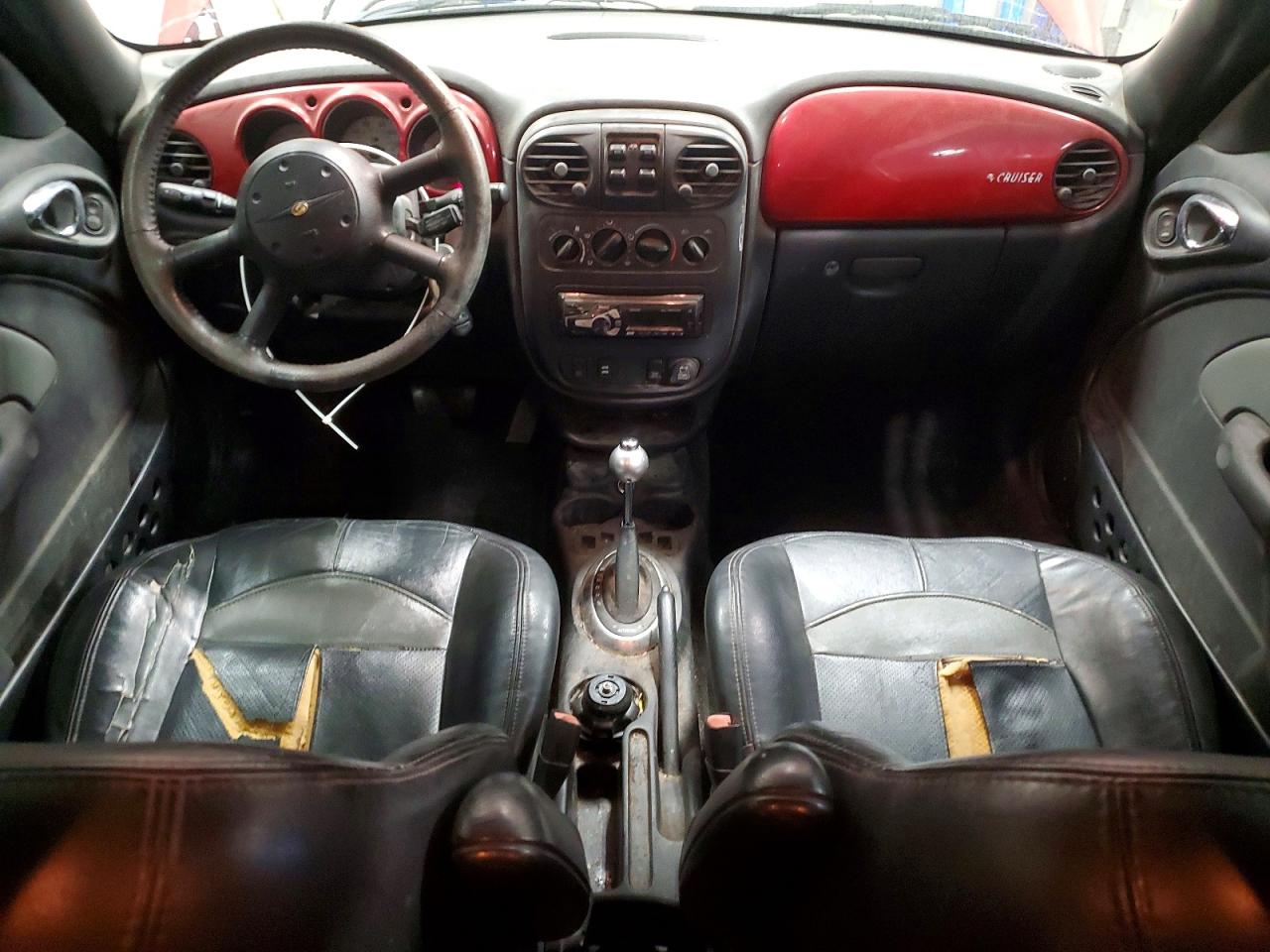 2005 Chrysler Pt Cruiser Gt Maroon vin: 3C3AY75S65T296558