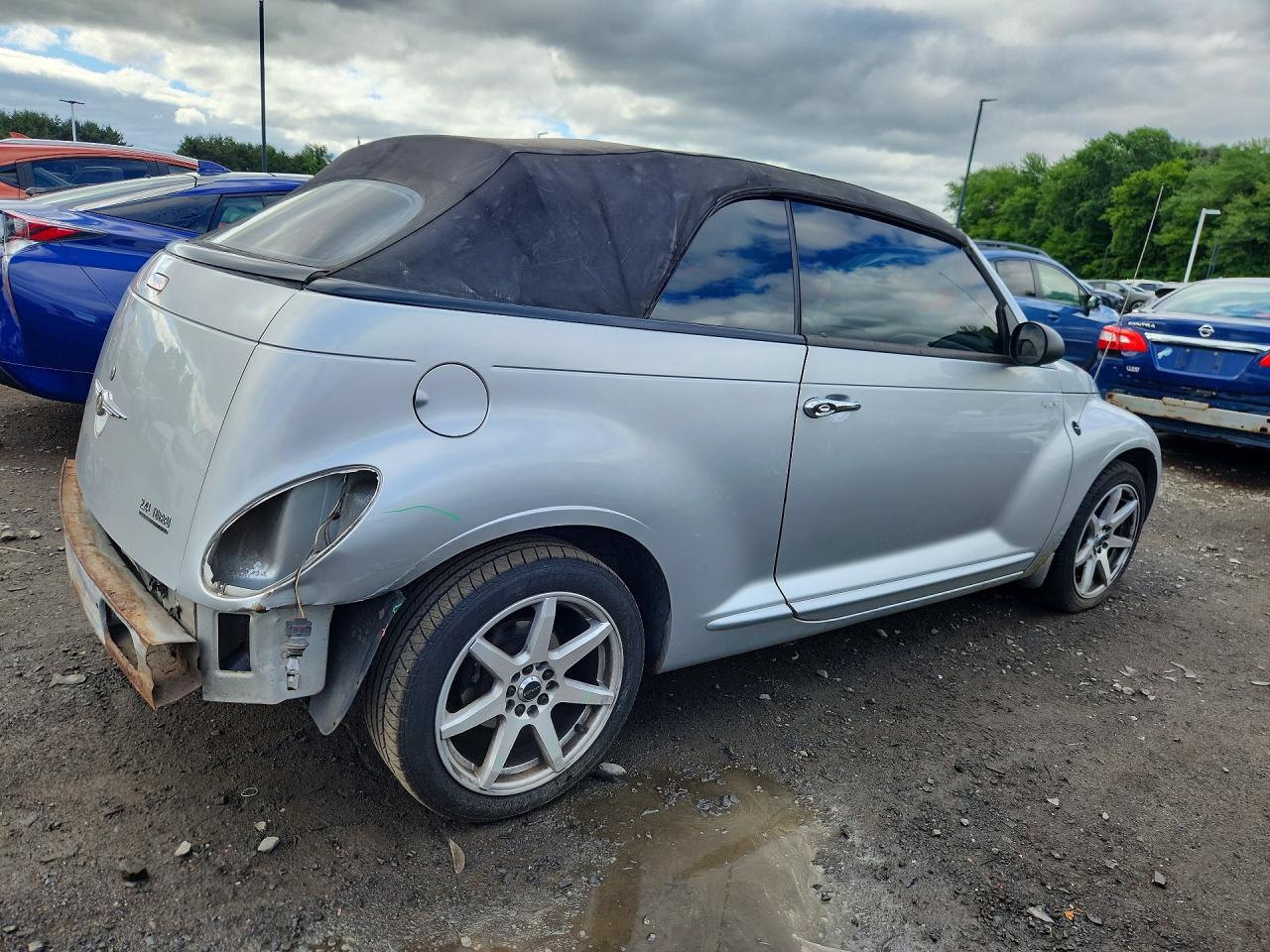 2005 Chrysler Pt Cruiser Gt Silver vin: 3C3AY75S75T338509
