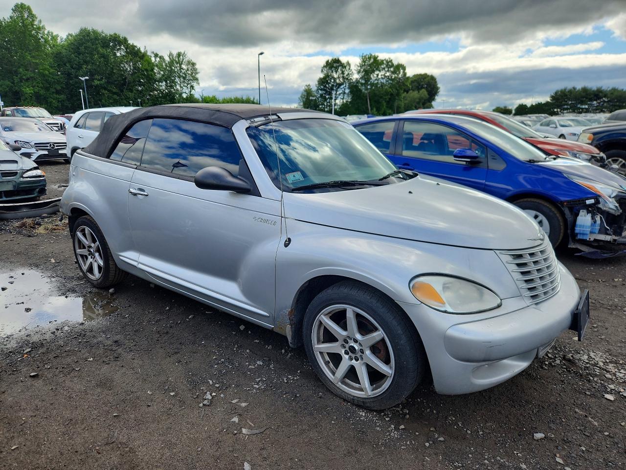 2005 Chrysler Pt Cruiser Gt Silver vin: 3C3AY75S75T338509