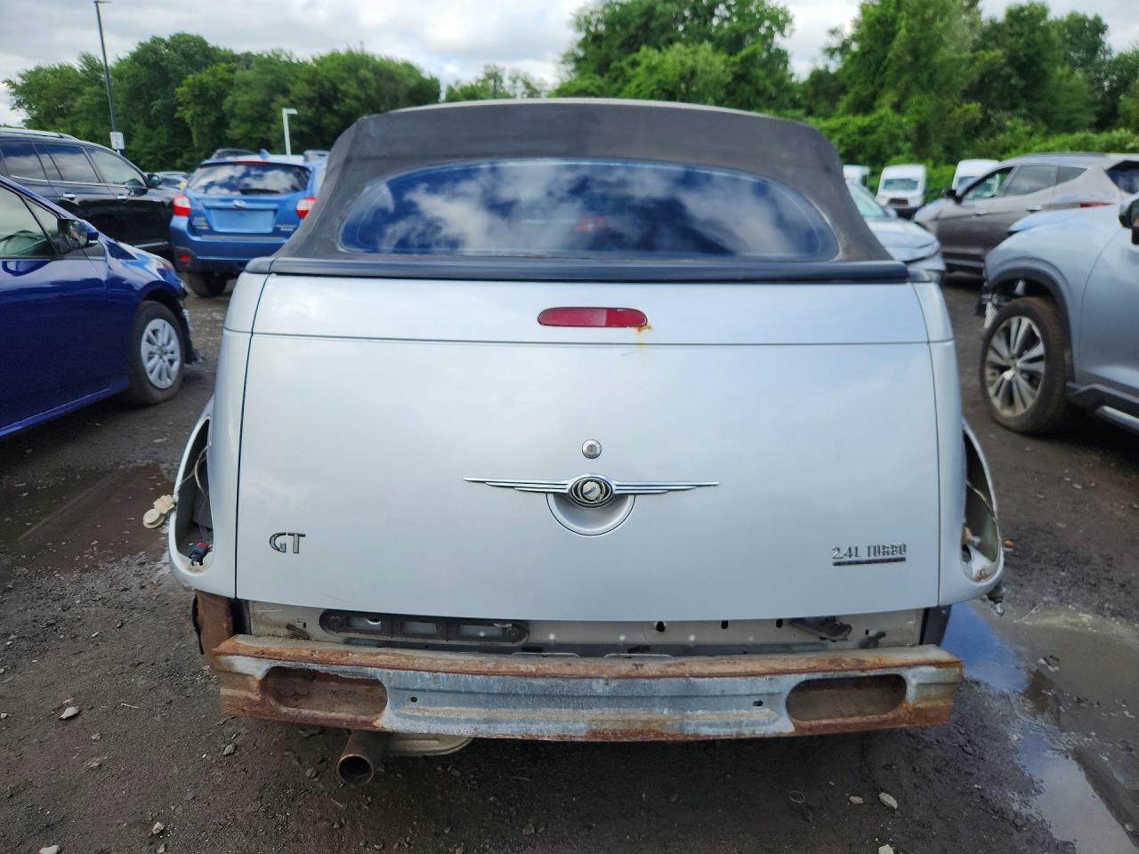 2005 Chrysler Pt Cruiser Gt Silver vin: 3C3AY75S75T338509