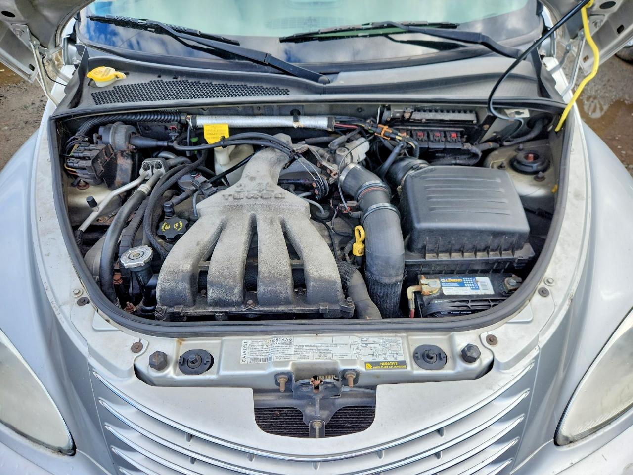 2005 Chrysler Pt Cruiser Gt Silver vin: 3C3AY75S75T338509