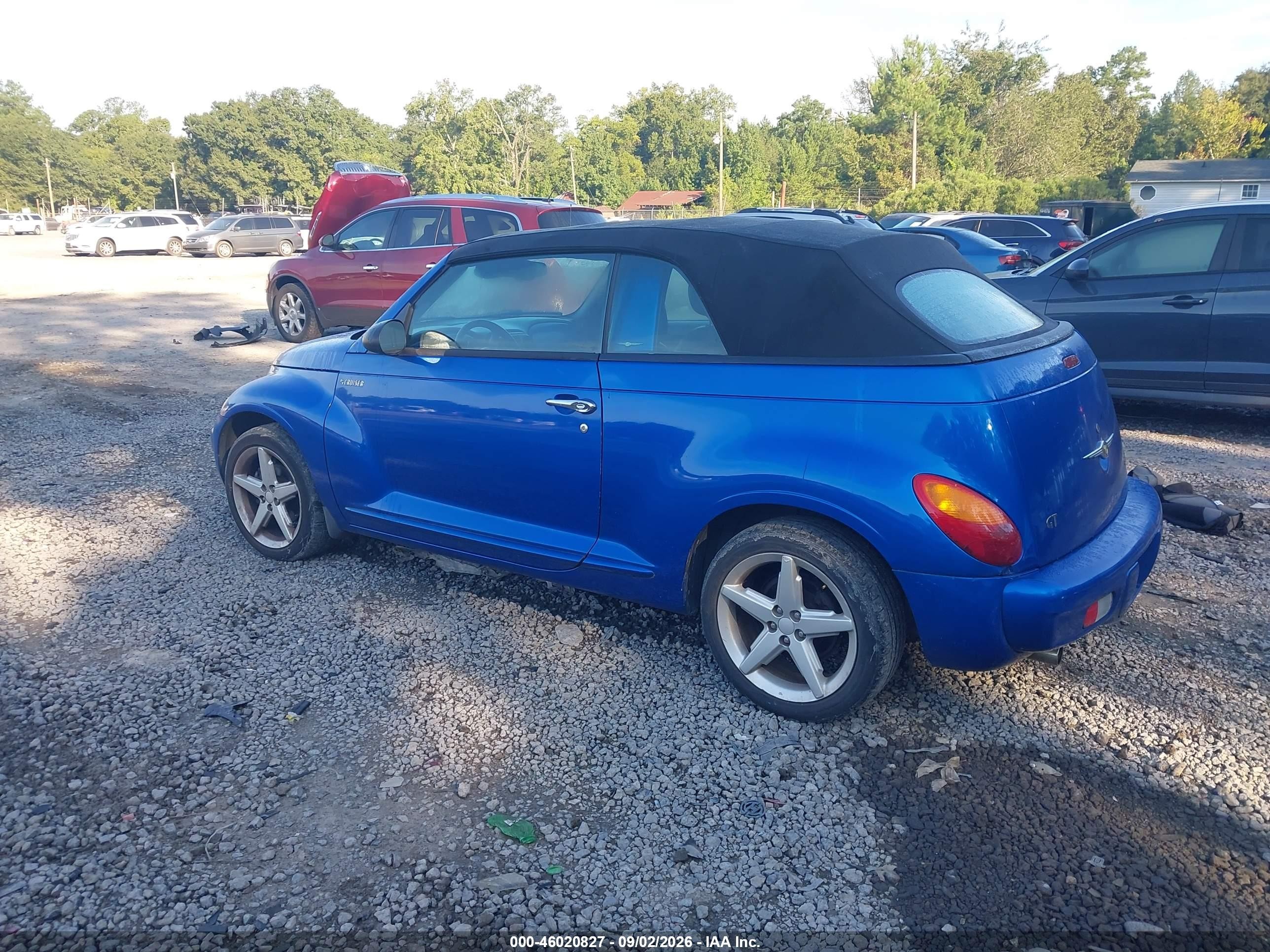 2005 Chrysler Pt Cruiser Gt Blue vin: 3C3AY75S85T289742