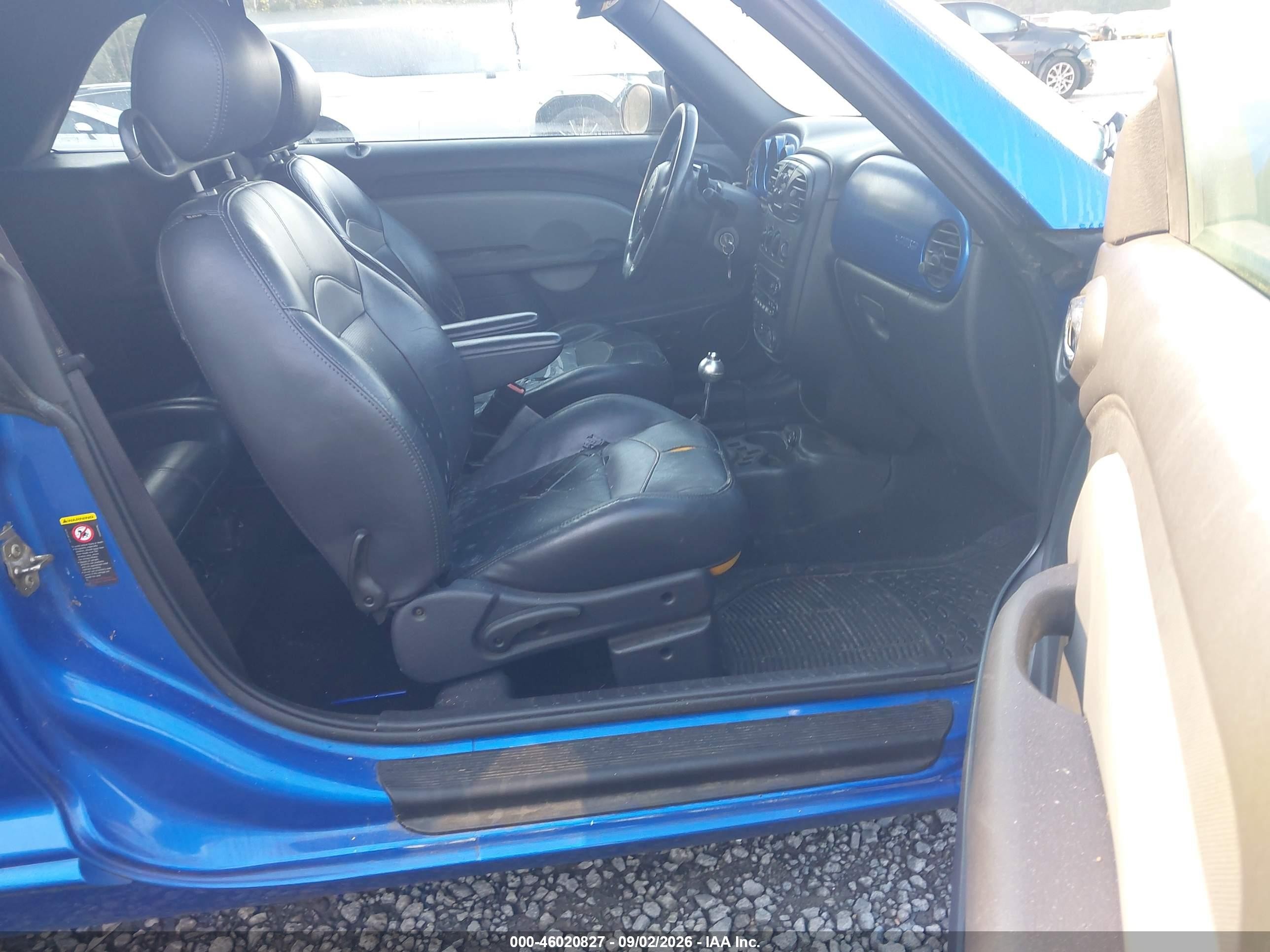 2005 Chrysler Pt Cruiser Gt Blue vin: 3C3AY75S85T289742