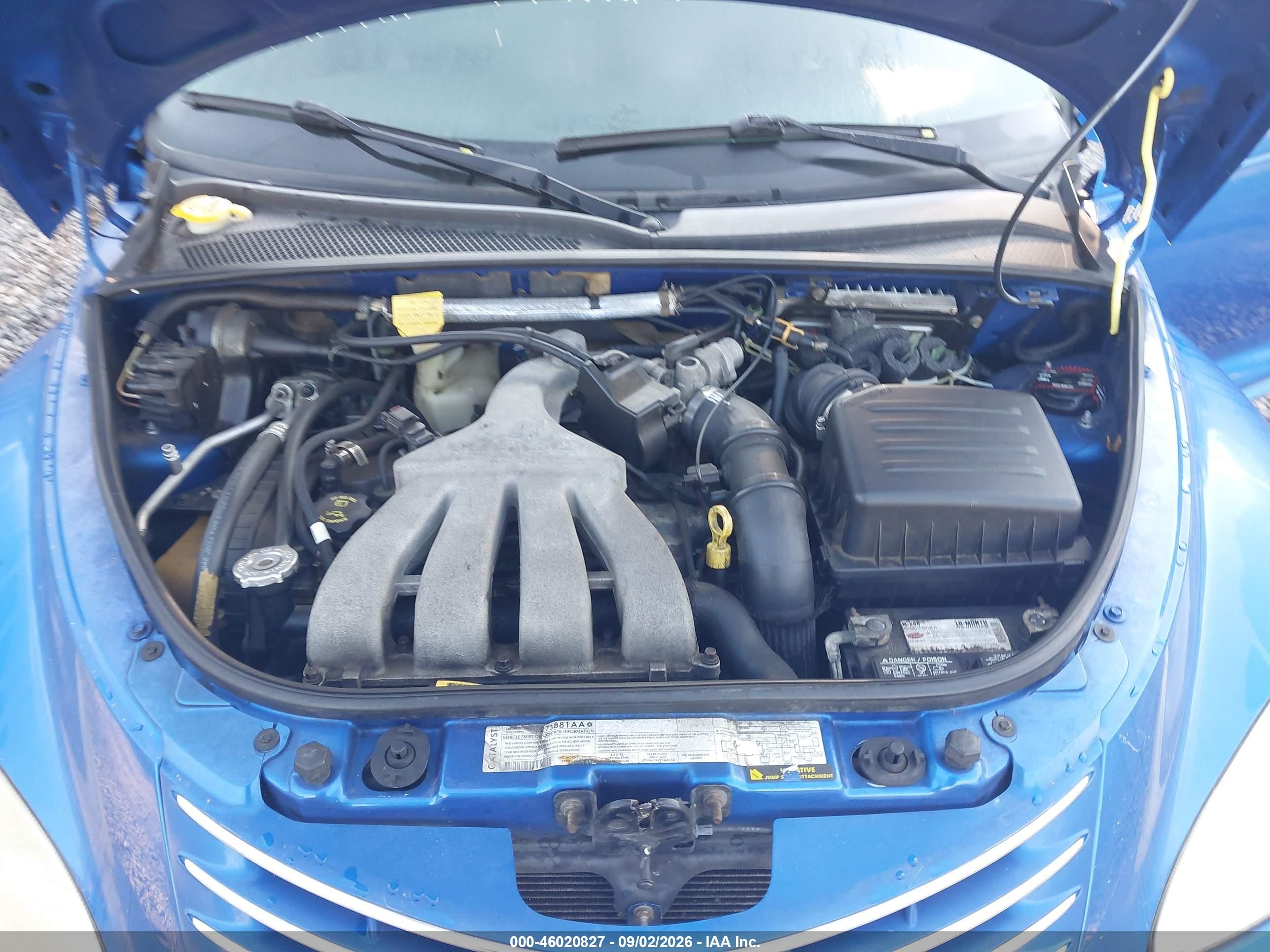 2005 Chrysler Pt Cruiser Gt Blue vin: 3C3AY75S85T289742