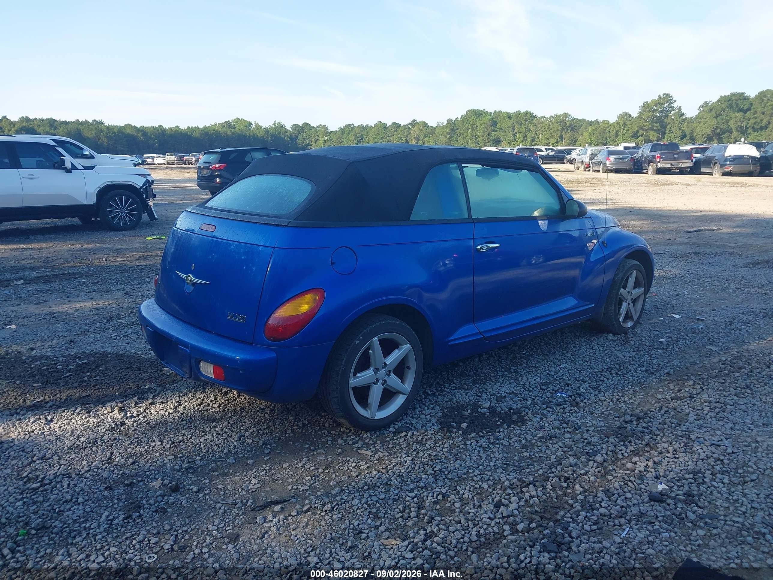2005 Chrysler Pt Cruiser Gt Blue vin: 3C3AY75S85T289742