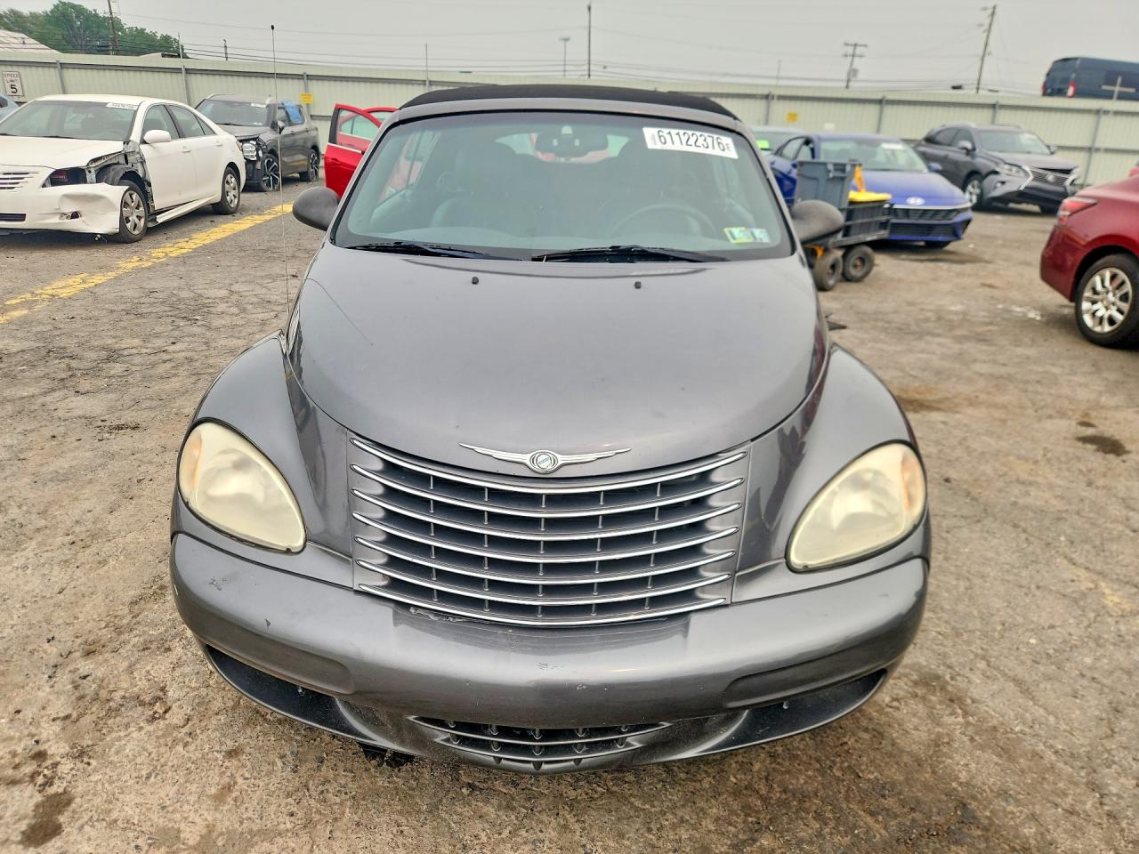 2005 Chrysler Pt Cruiser Gt Gray vin: 3C3AY75SX5T344238
