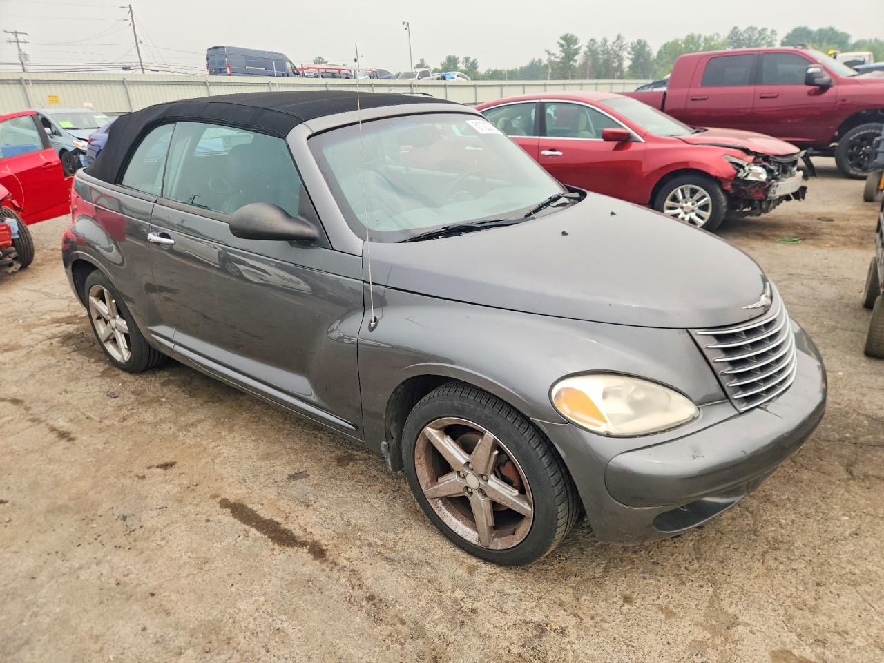 2005 Chrysler Pt Cruiser Gt Gray vin: 3C3AY75SX5T344238