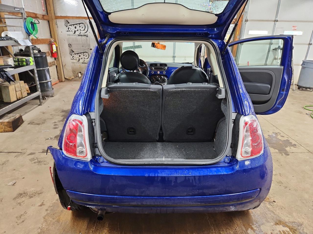 2012 Fiat 500 Pop Blue vin: 3C3CFFAR0CT119237