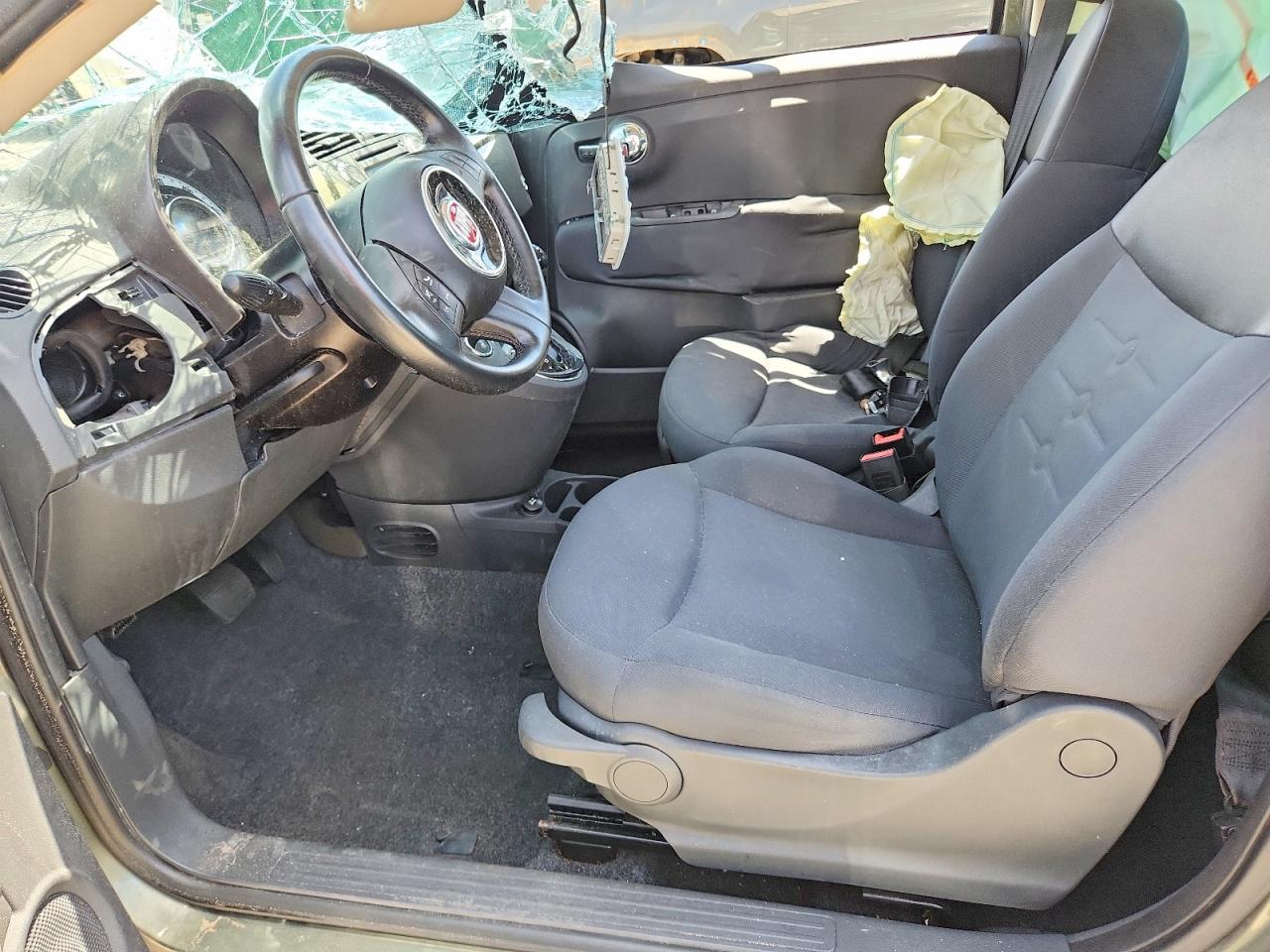 2012 Fiat 500 Pop Green vin: 3C3CFFAR0CT254511
