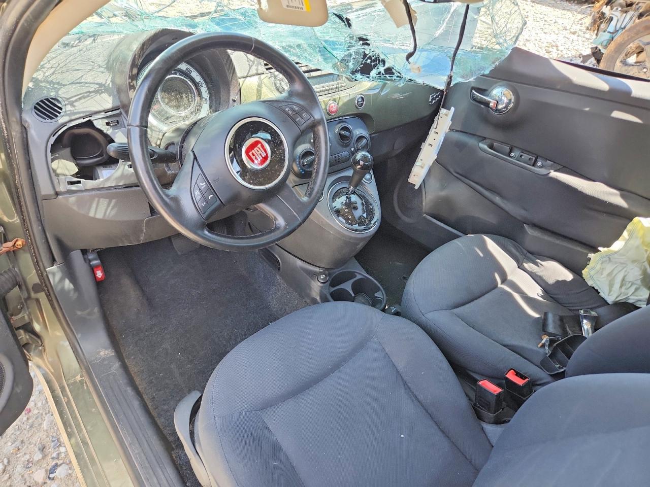 2012 Fiat 500 Pop Green vin: 3C3CFFAR0CT254511