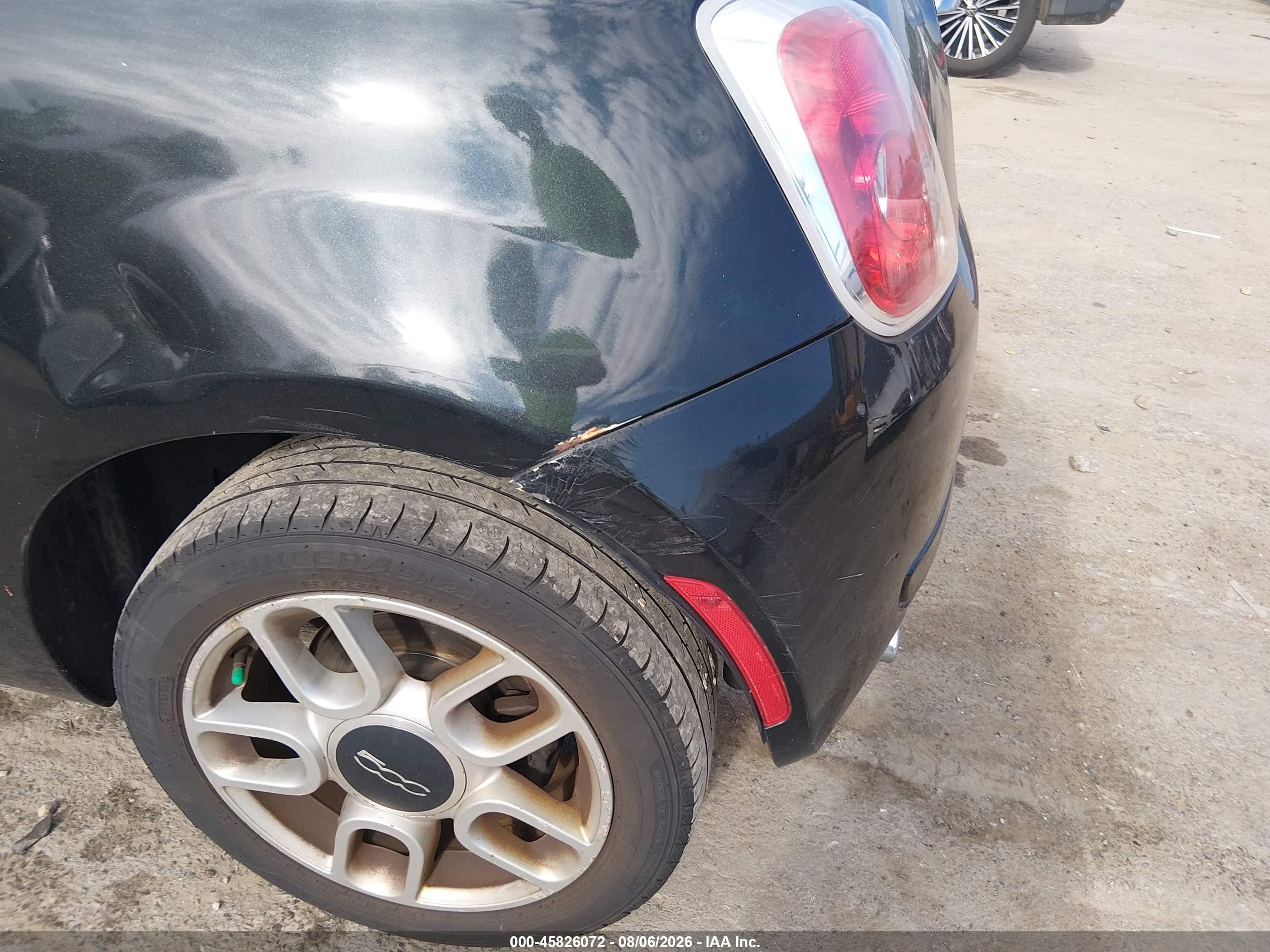 2013 Fiat 500 Pop Black vin: 3C3CFFAR0DT546001