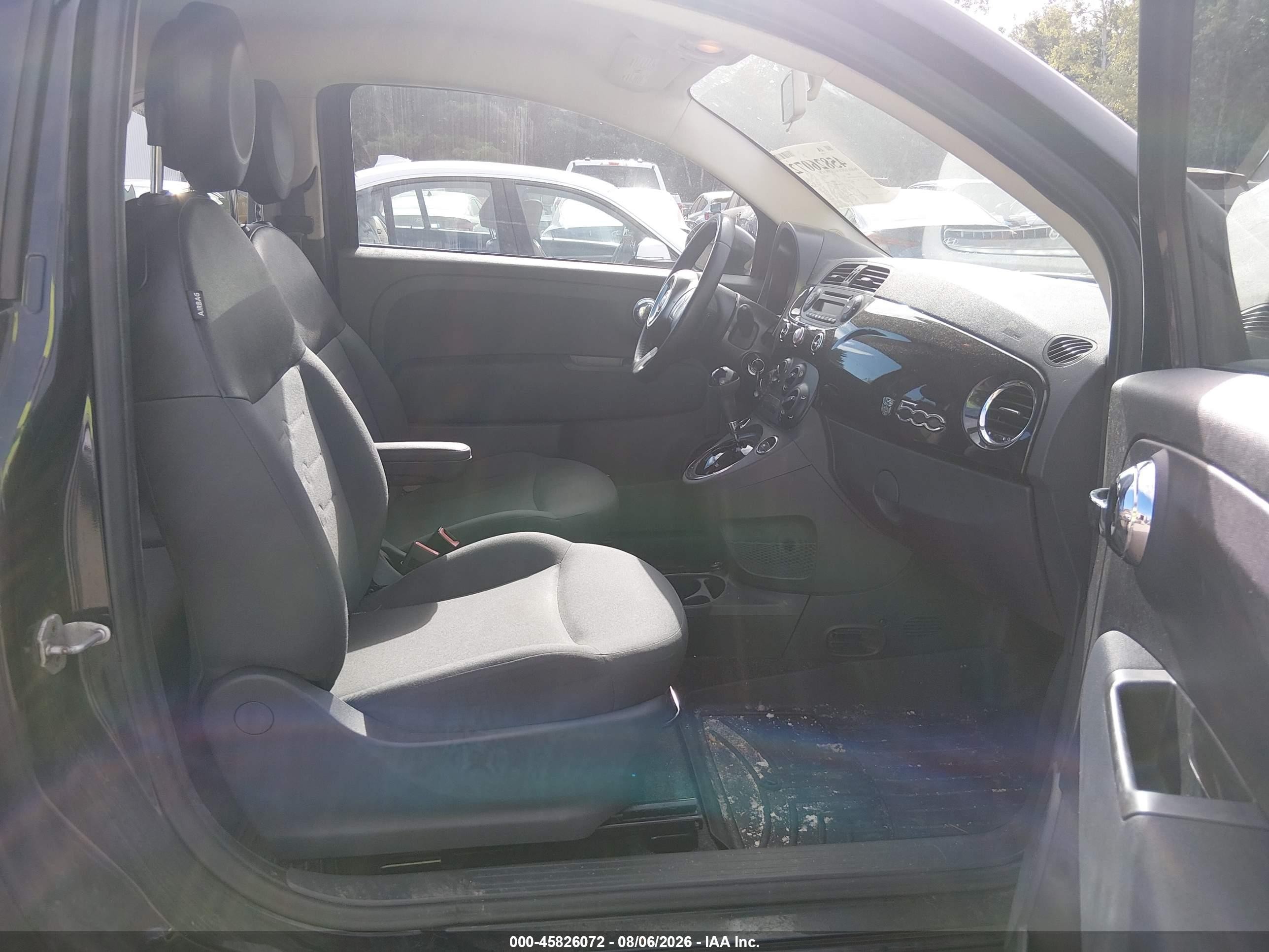 2013 Fiat 500 Pop Black vin: 3C3CFFAR0DT546001