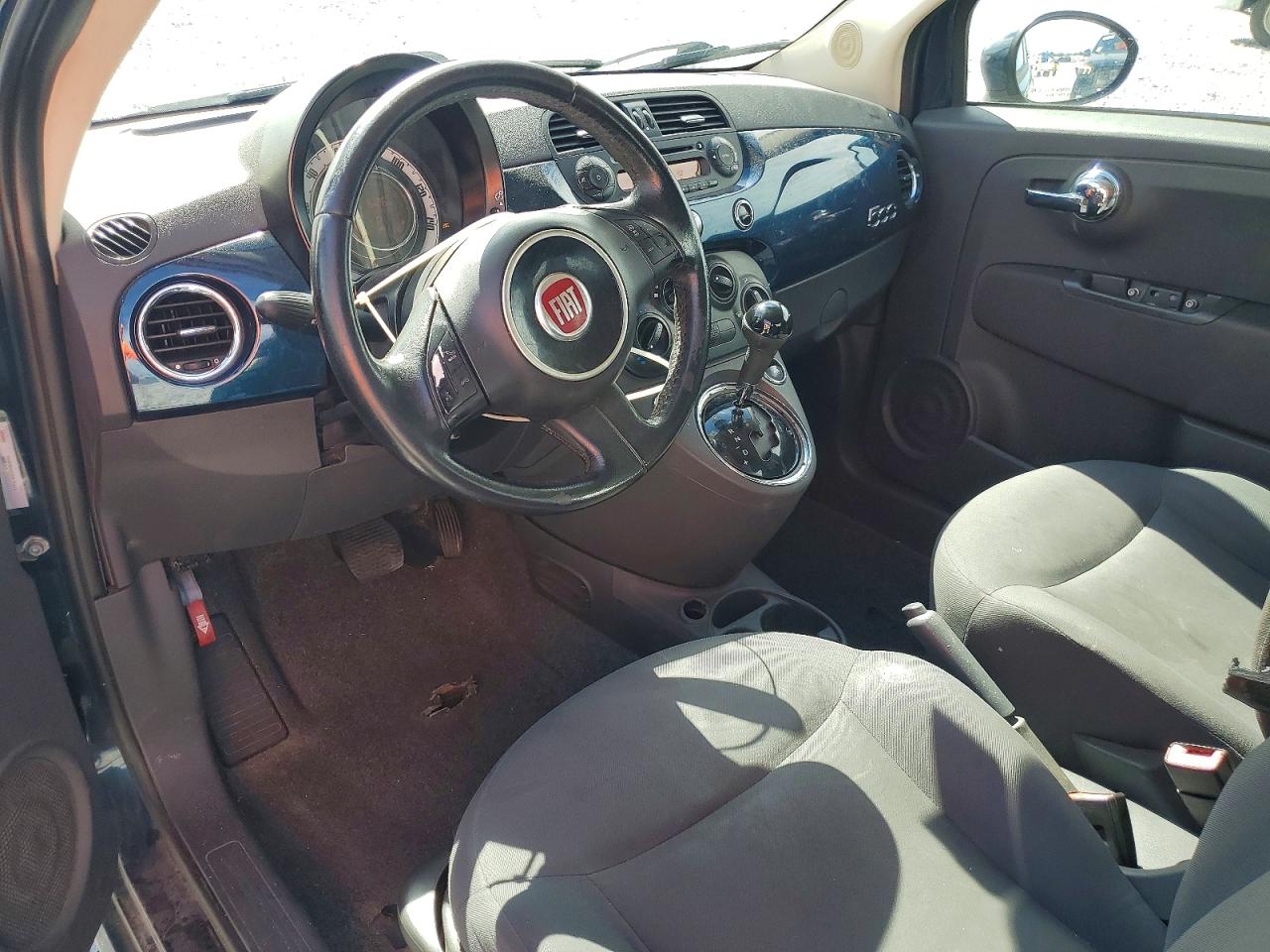 2013 Fiat 500 Pop Blue vin: 3C3CFFAR0DT752256