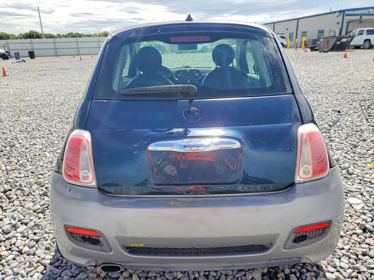 2013 Fiat 500 Pop Blue vin: 3C3CFFAR0DT752256