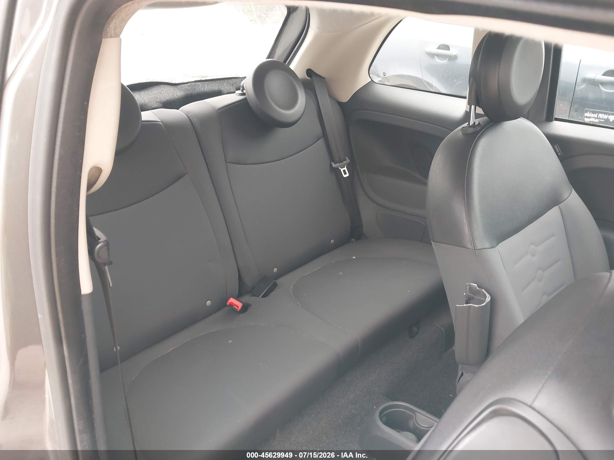 2013 Fiat 500 Pop Gray vin: 3C3CFFAR1DT742917