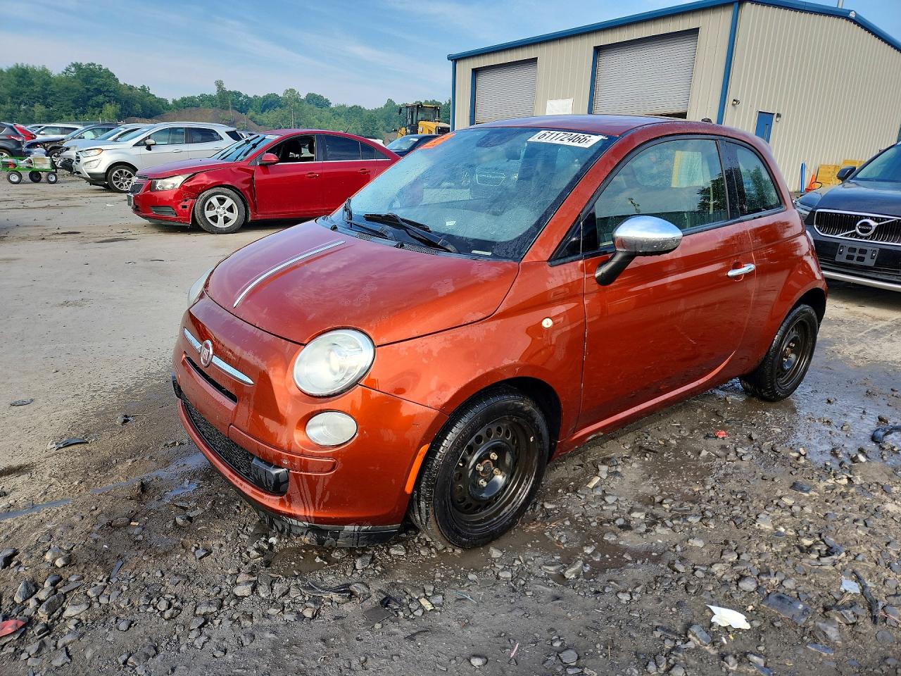 2014 Fiat 500 Pop Оранжевый vin: 3C3CFFAR1ET172239