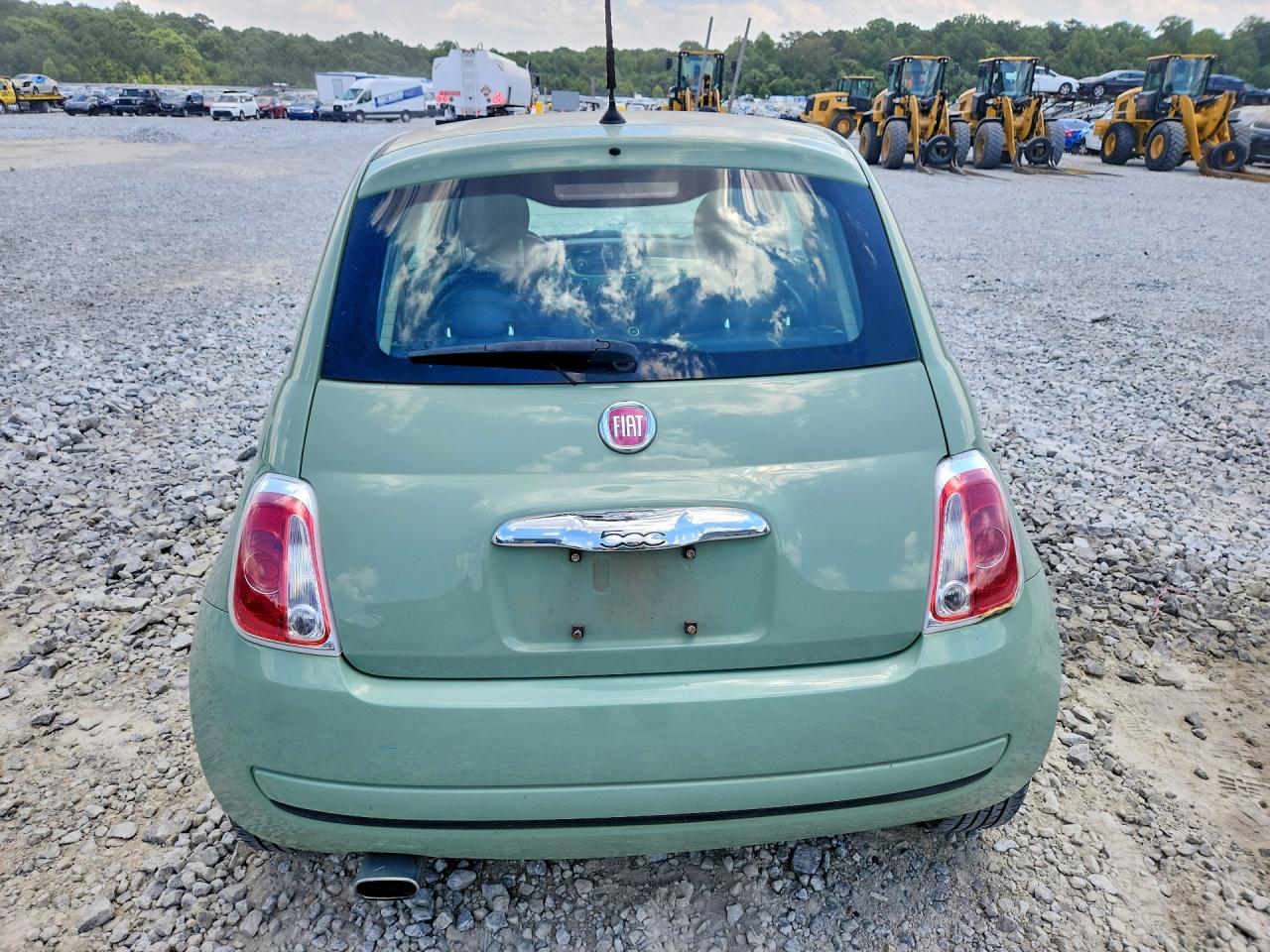 2014 Fiat 500 Pop Green vin: 3C3CFFAR1ET173147