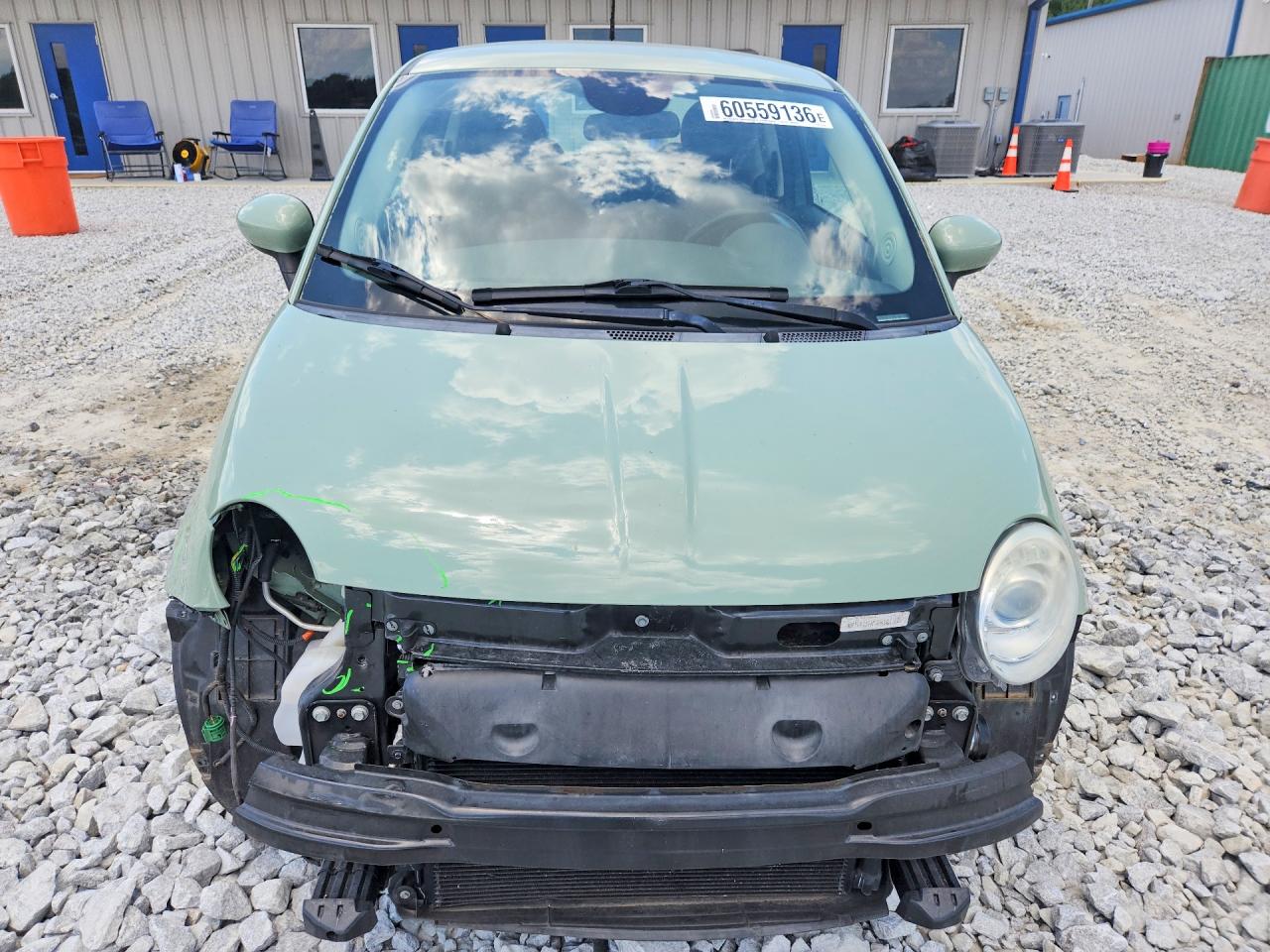 2014 Fiat 500 Pop Green vin: 3C3CFFAR1ET173147