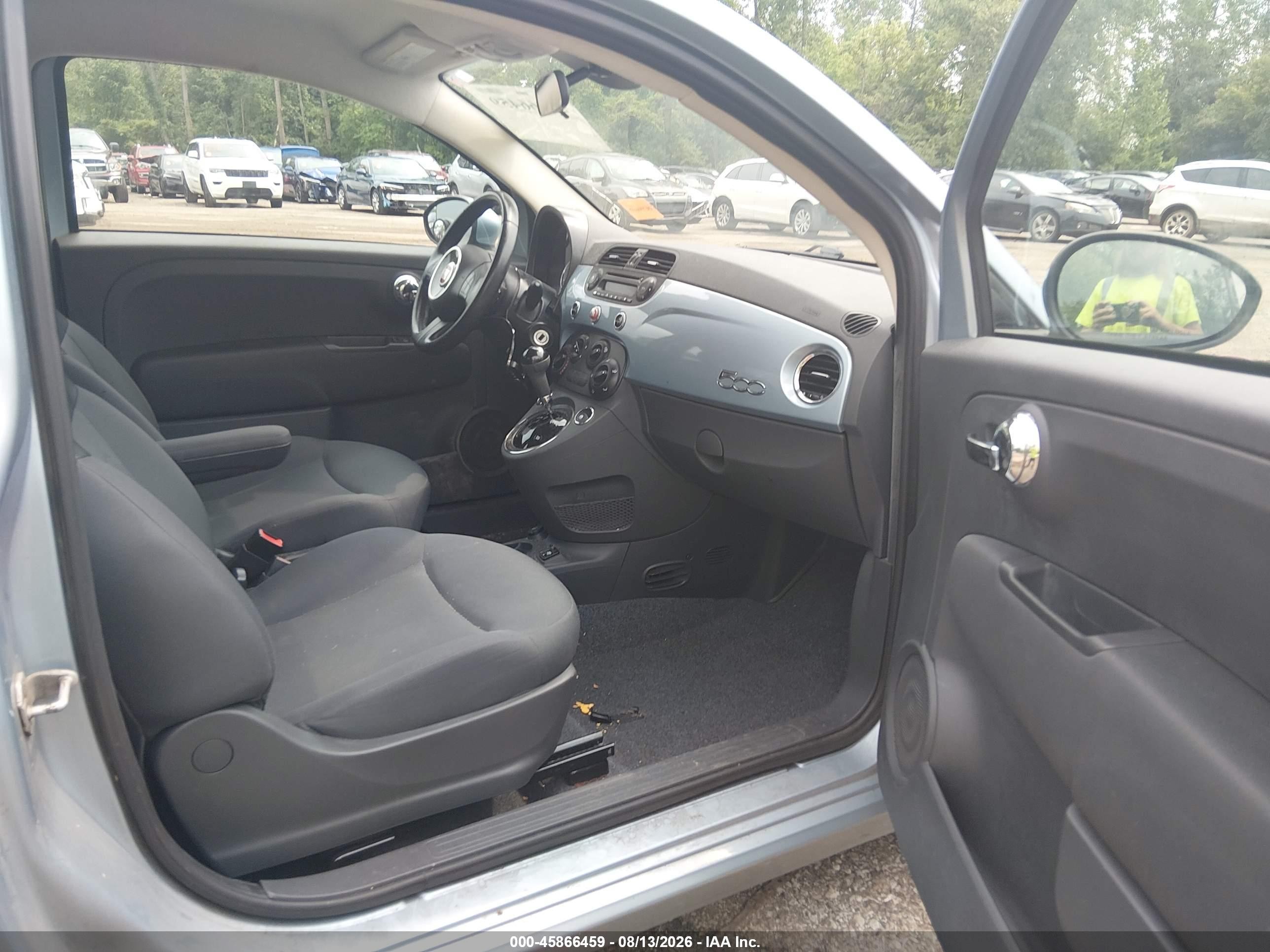 2015 Fiat 500 Pop Blue vin: 3C3CFFAR1FT586073