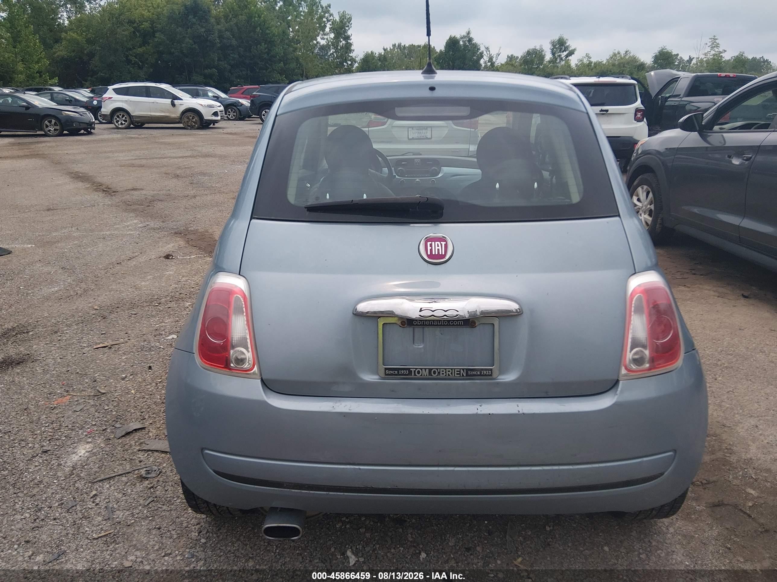 2015 Fiat 500 Pop Blue vin: 3C3CFFAR1FT586073