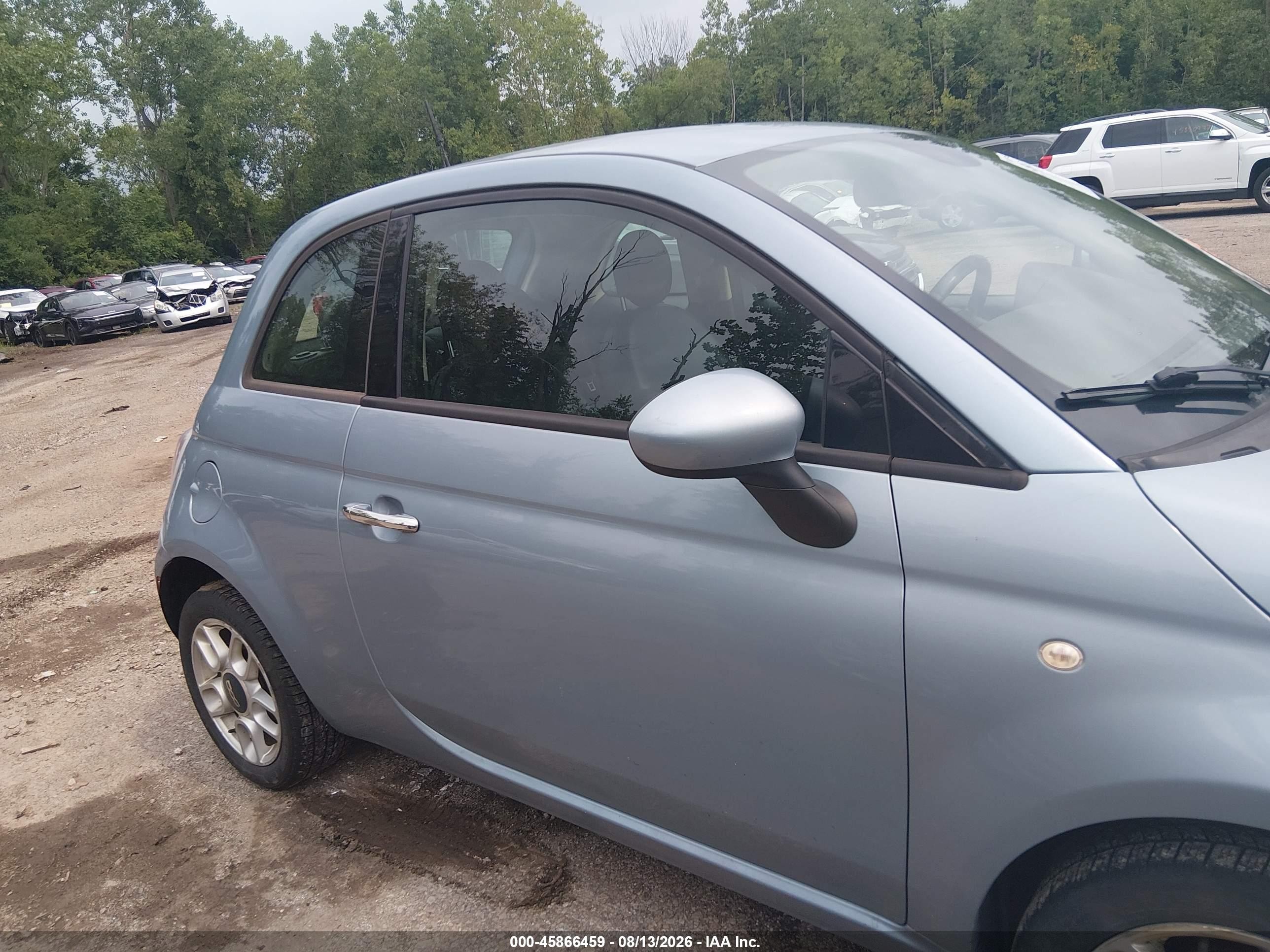 2015 Fiat 500 Pop Blue vin: 3C3CFFAR1FT586073