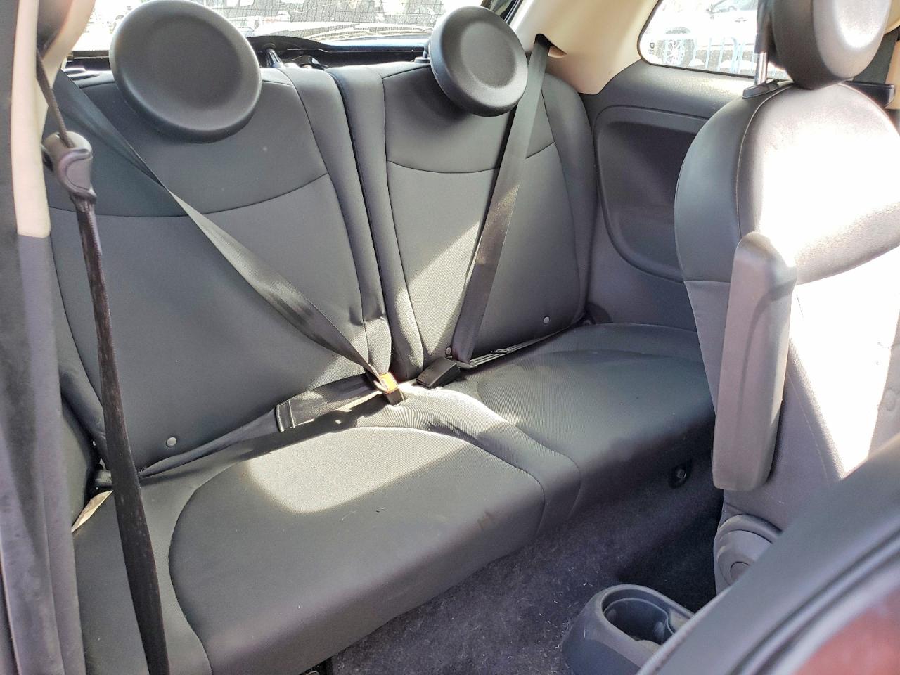 2012 Fiat 500 Pop Black vin: 3C3CFFAR2CT280415