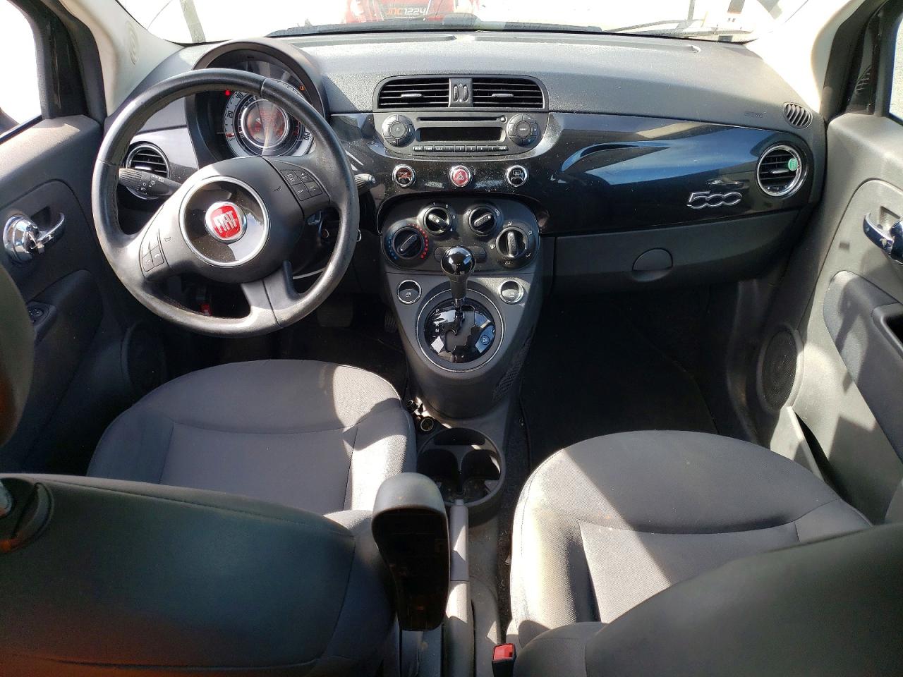 2012 Fiat 500 Pop Black vin: 3C3CFFAR2CT280415