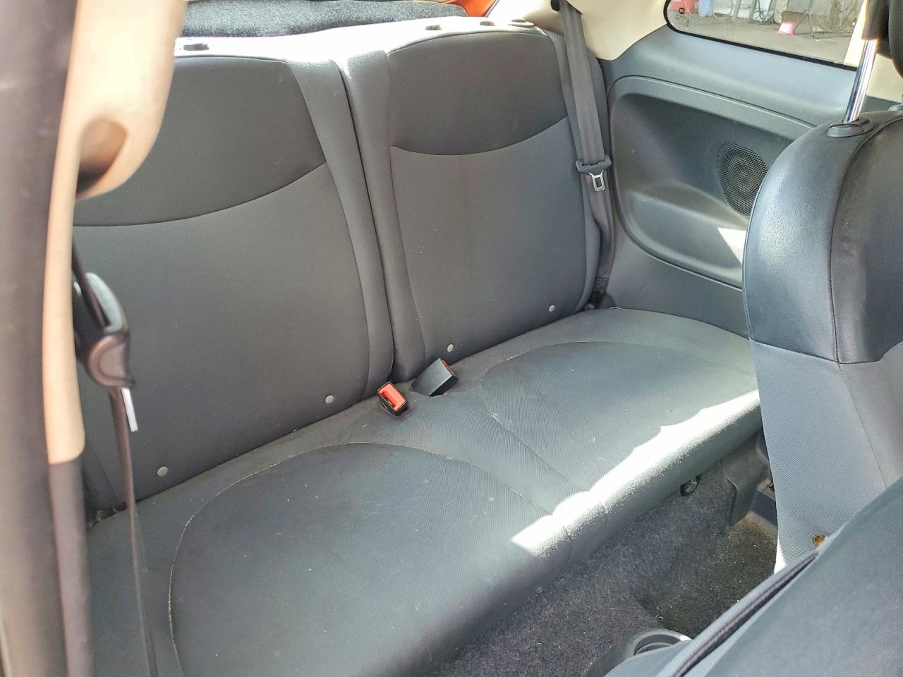 2012 Fiat 500 Pop Orange vin: 3C3CFFAR2CT291401