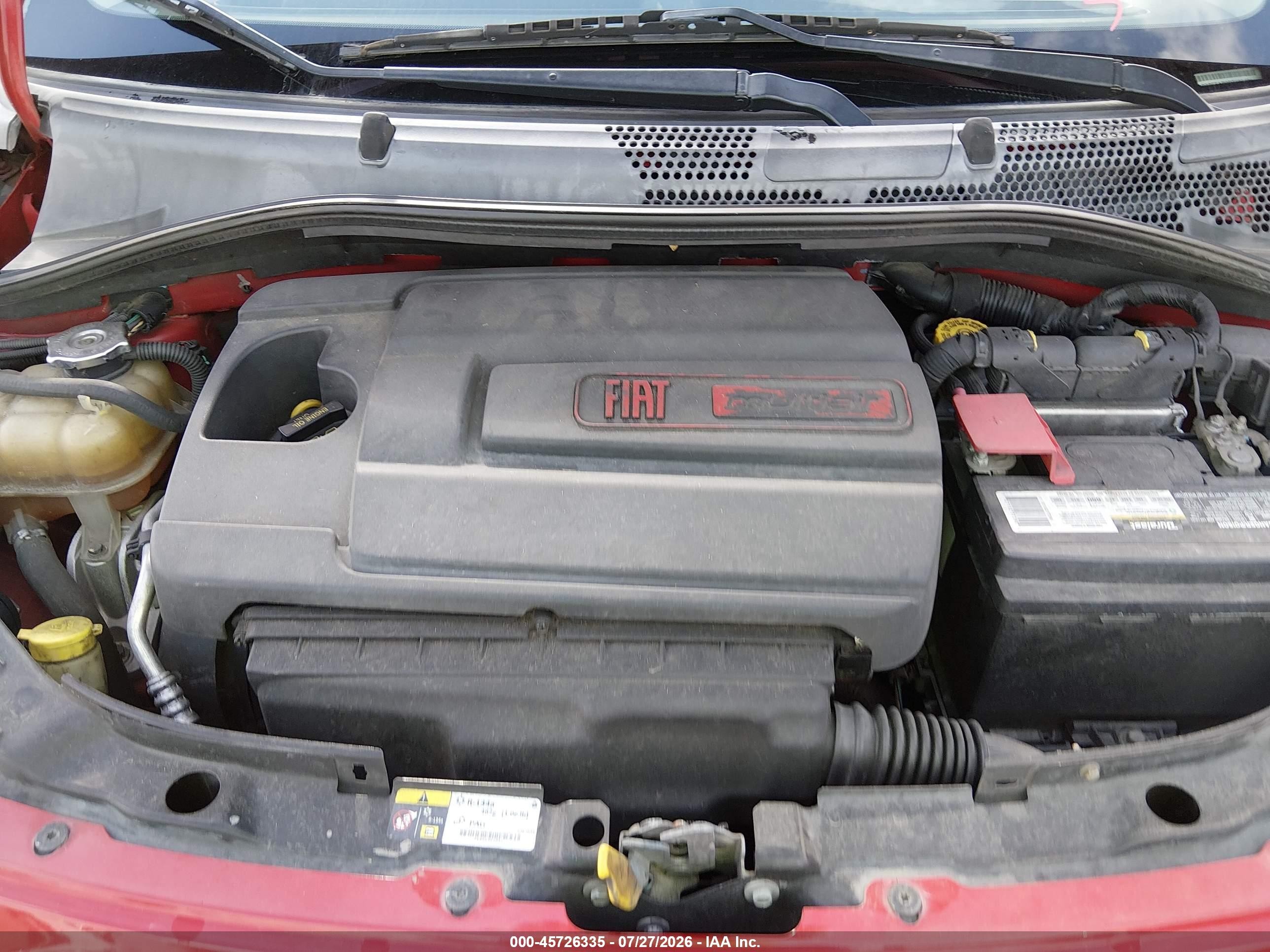 2013 Fiat 500 Pop Red vin: 3C3CFFAR3DT686401