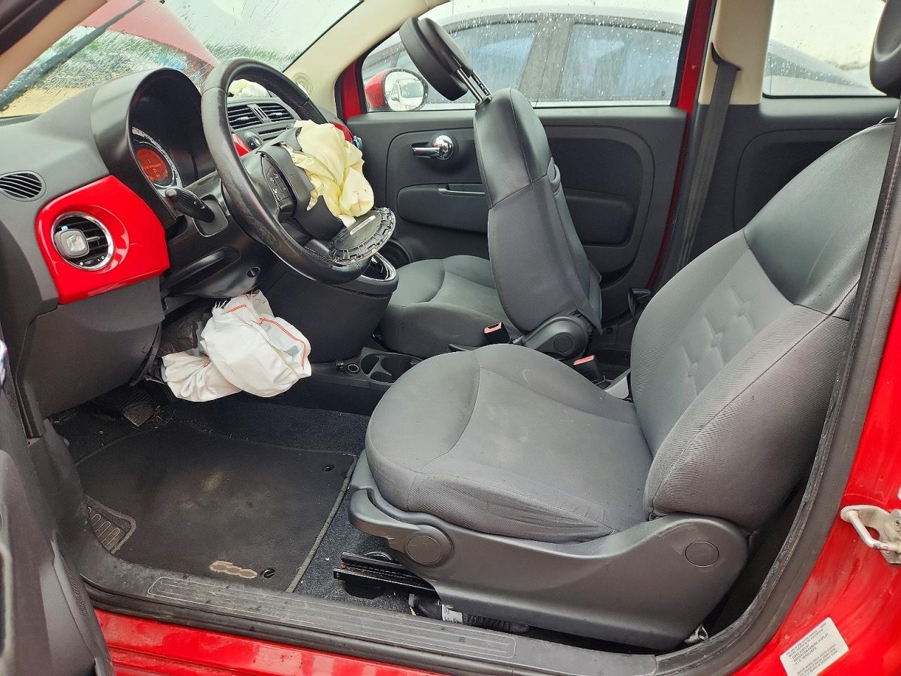 2014 Fiat 500 Pop Red vin: 3C3CFFAR3ET205452