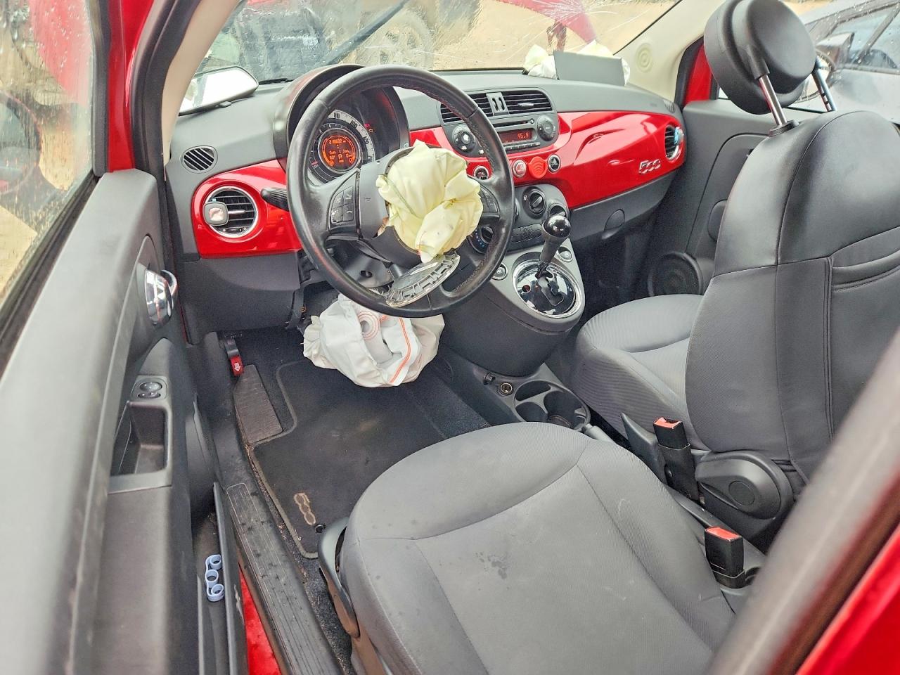2014 Fiat 500 Pop Red vin: 3C3CFFAR3ET205452
