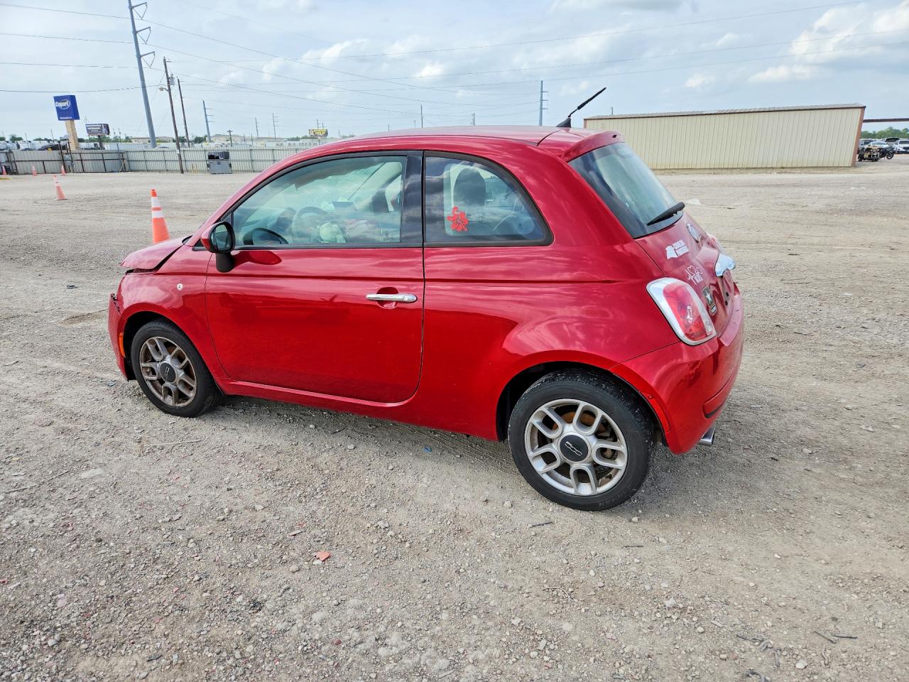 2014 Fiat 500 Pop Red vin: 3C3CFFAR3ET205452
