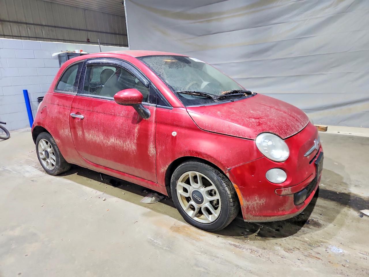 2015 Fiat 500 Pop Красный vin: 3C3CFFAR3FT568898