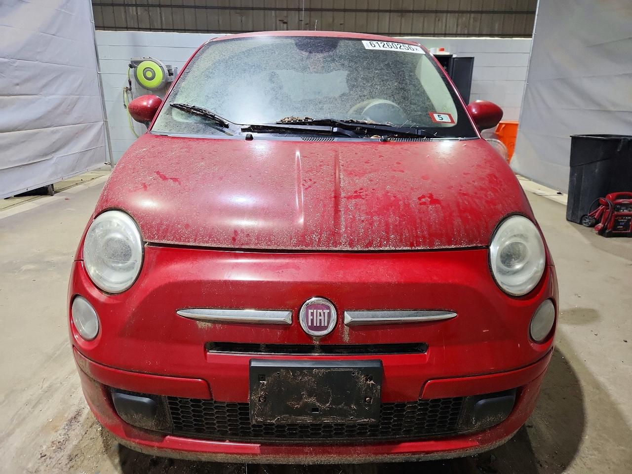 2015 Fiat 500 Pop Красный vin: 3C3CFFAR3FT568898