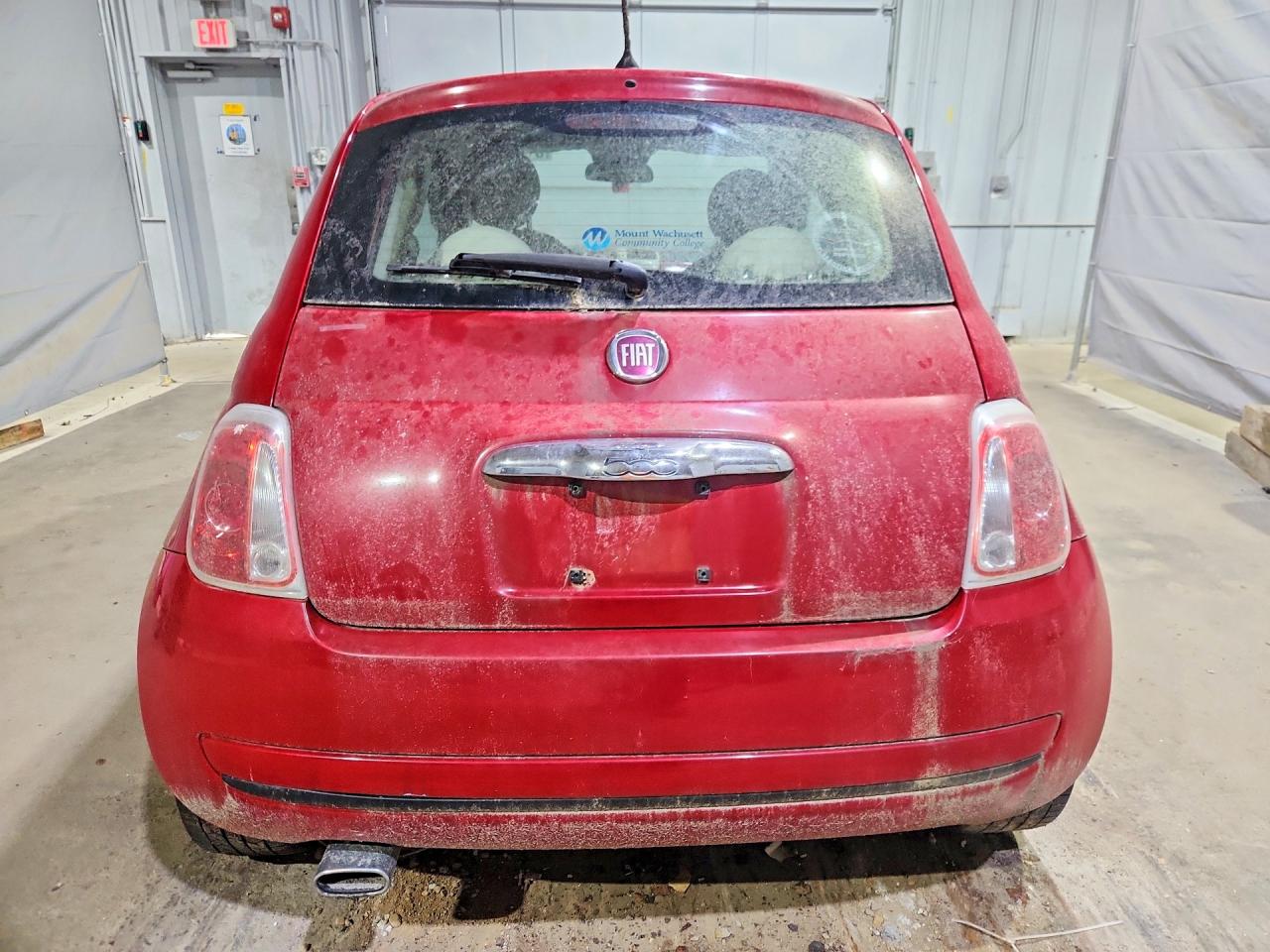 2015 Fiat 500 Pop Красный vin: 3C3CFFAR3FT568898