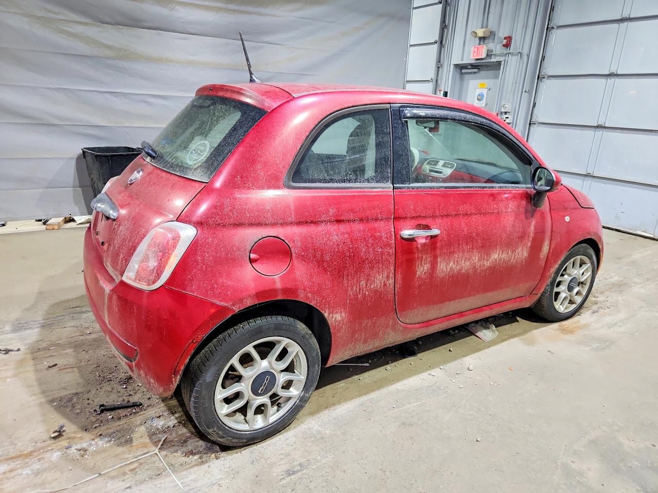 2015 Fiat 500 Pop Красный vin: 3C3CFFAR3FT568898